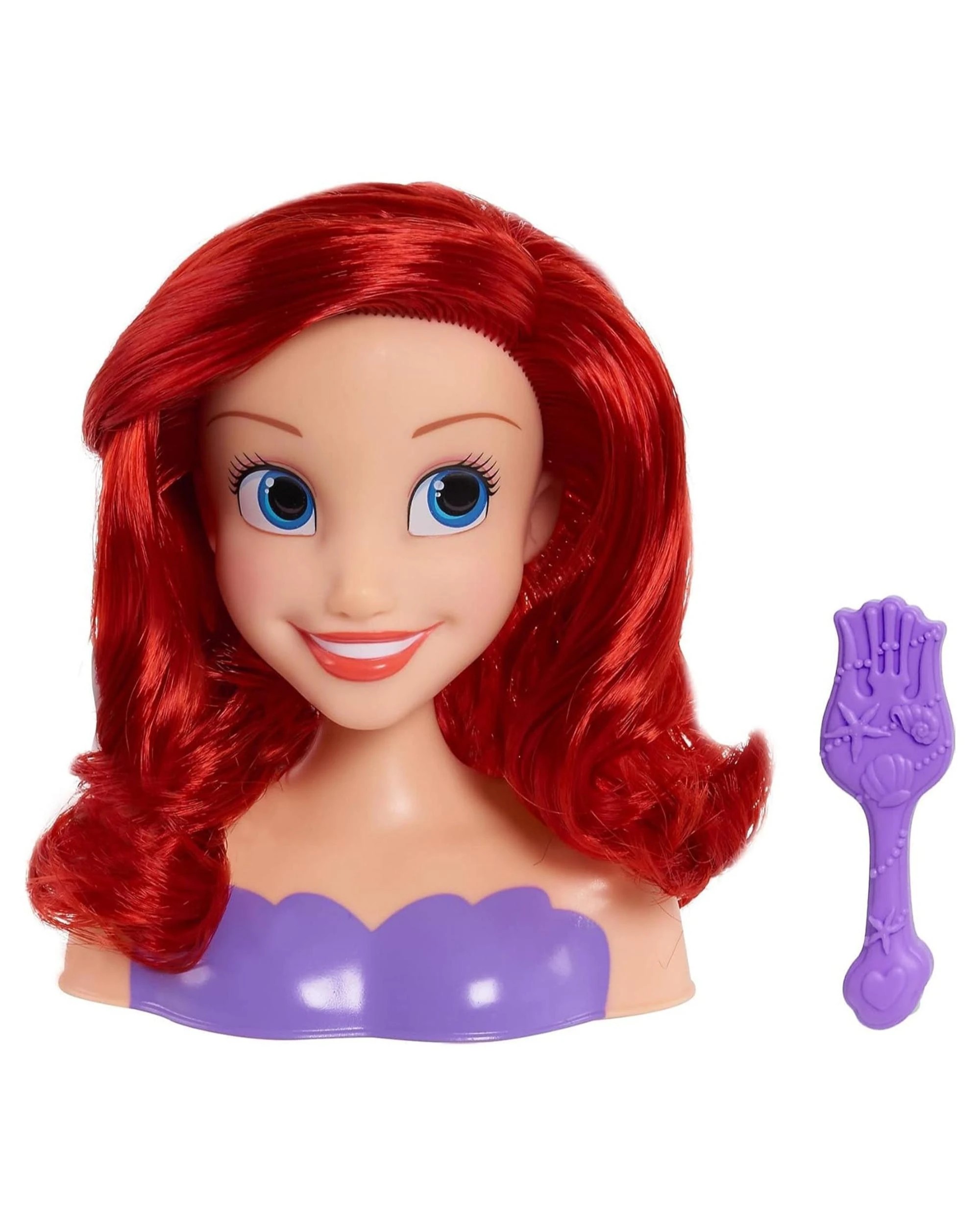 2 Disney Princess Ariel Mini Styling Head, 2 of 4