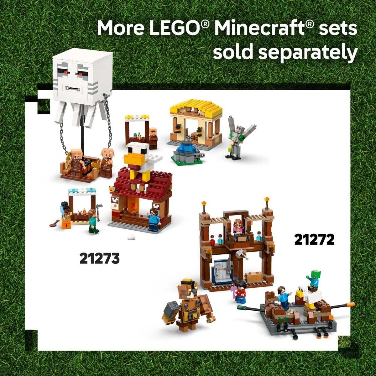 5 LEGO Minecraft The Ghast Balloon Village Attack 21273, 5 of 10