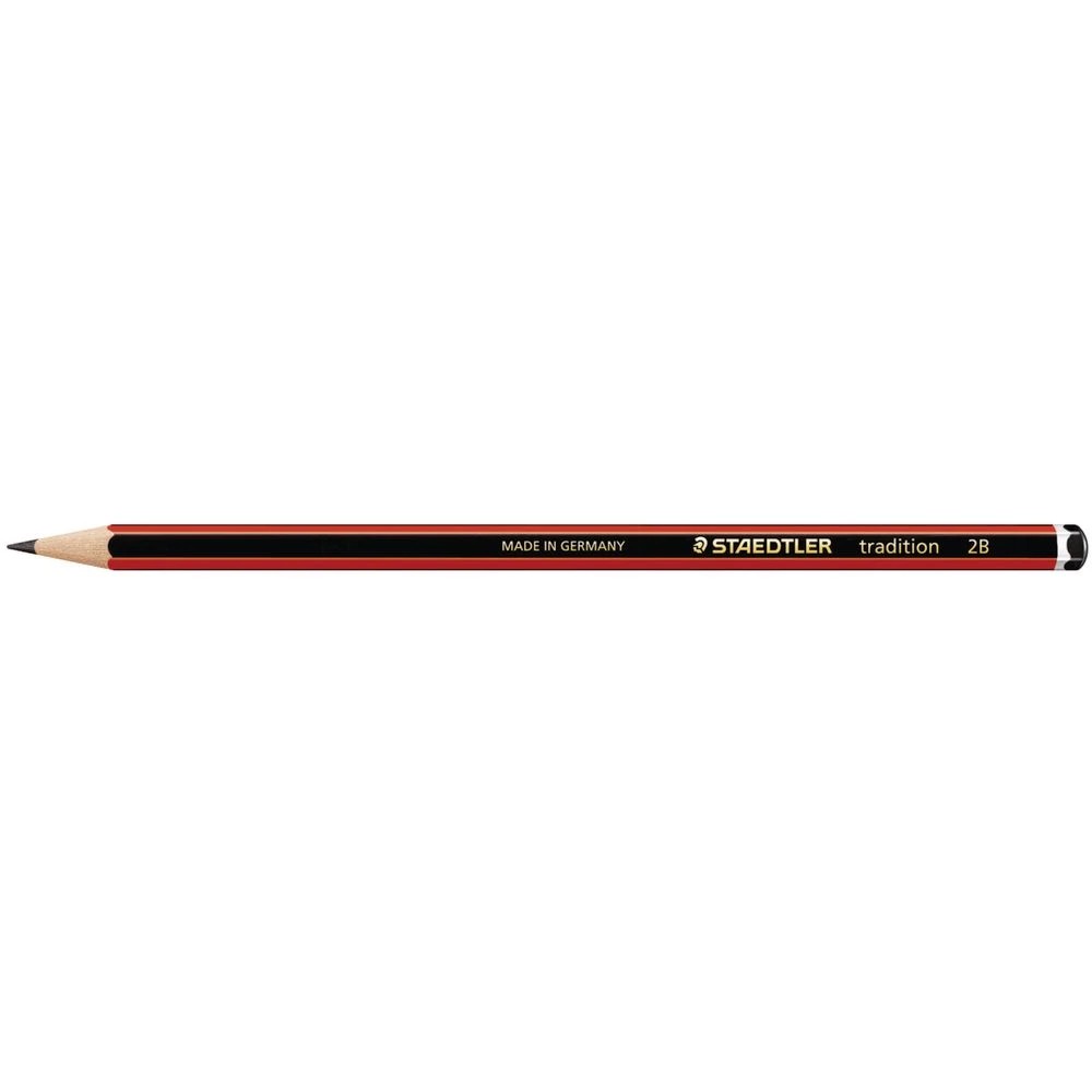 3 Staedtler Tradition Graphite Pencils 2B 12 Pack, 3 of 4