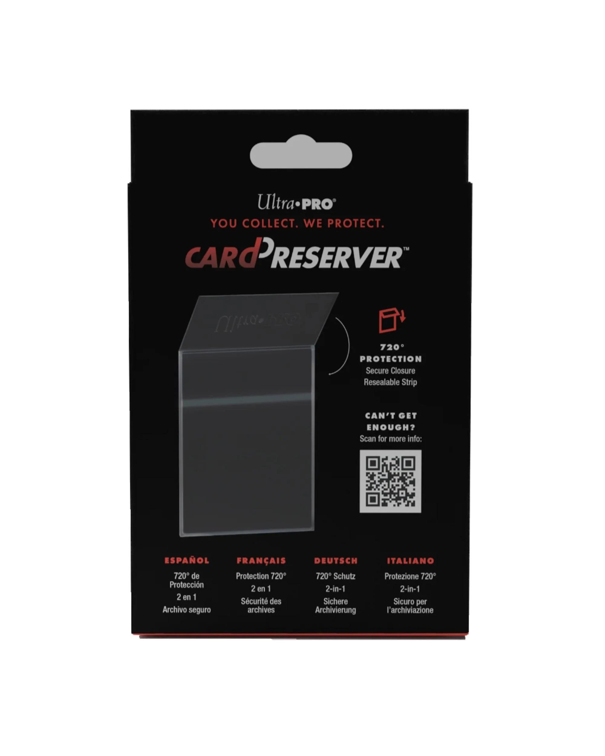 4 Ultra Pro Card Sleeve CardPreserver Protective Holders 25 Pack - Clear, 4 of 4