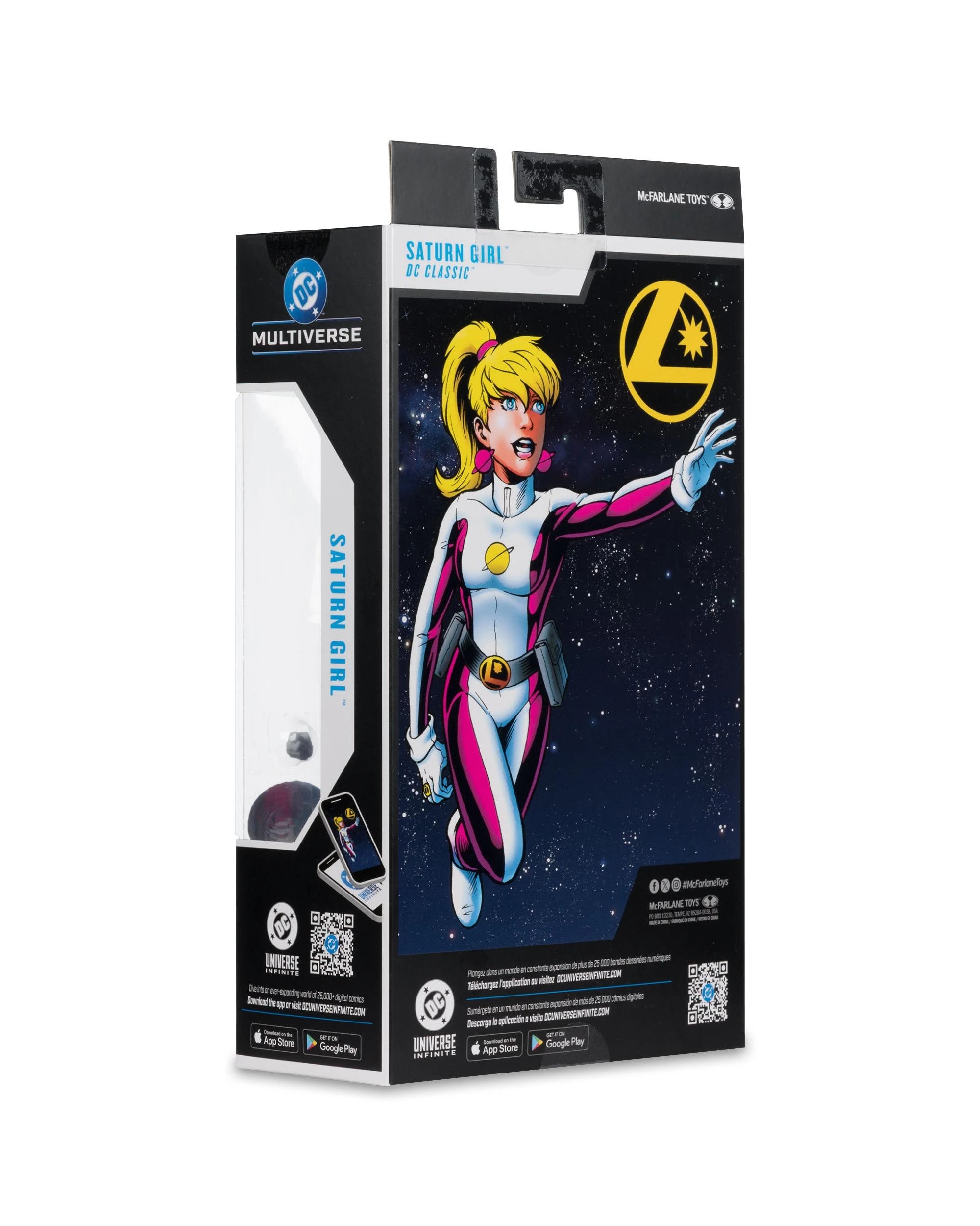 8 DC Multiverse DC Classic Saturn Girl Red Platinum Edition 7 inch Action Figure, 8 of 8
