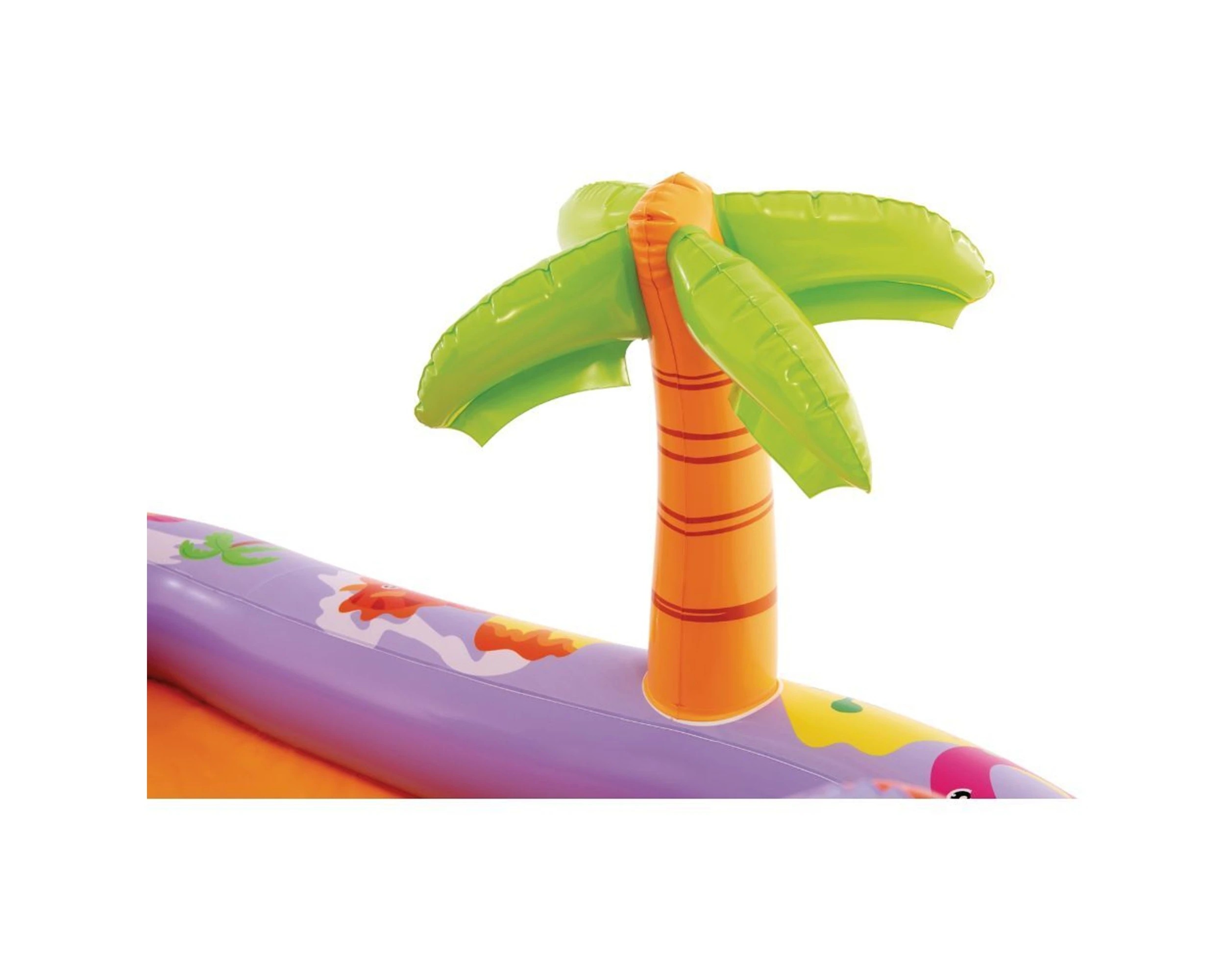 6 Intex Dino Park Play Center Inflatable Kids Pool Water Play Centre With Slide - Multi, 6 of 9