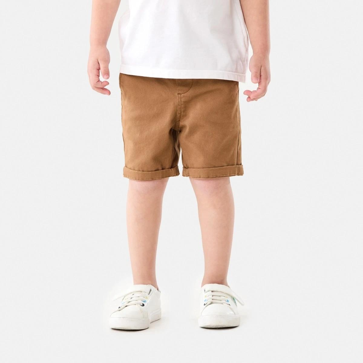 1 Pull On Chino Shorts TOASTED COCONUT, 1 of 6