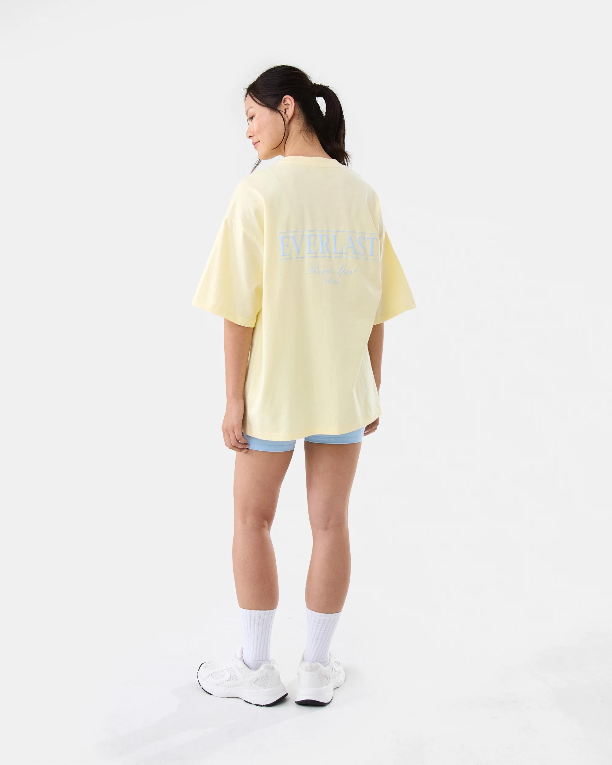 4 Everlast Womens Boyfriend T-shirt Soft Yelow, 4 of 7