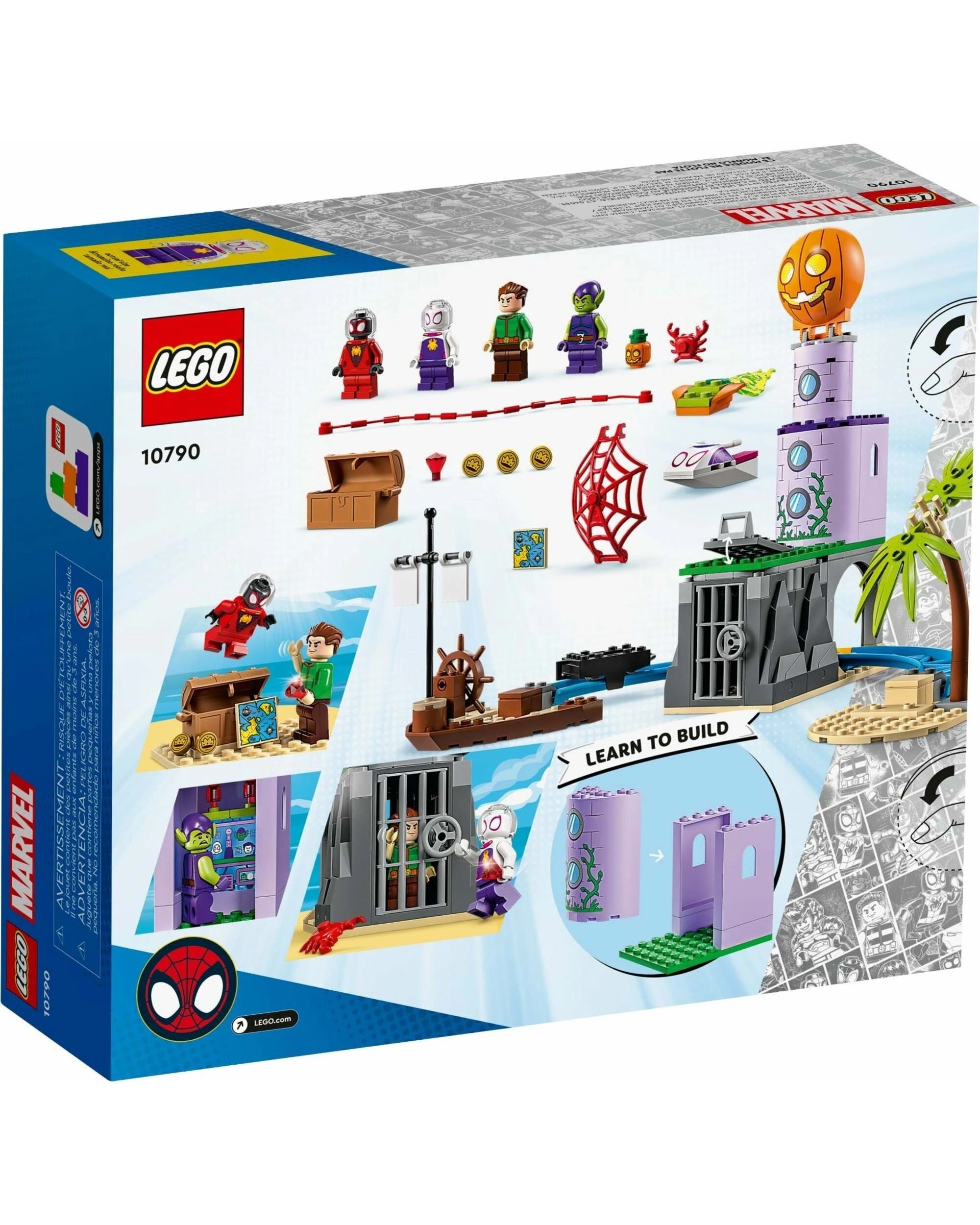 2 LEGO Marvel Series 10790 Team Spidey at Green Goblin's Lighthouse, 2 of 2
