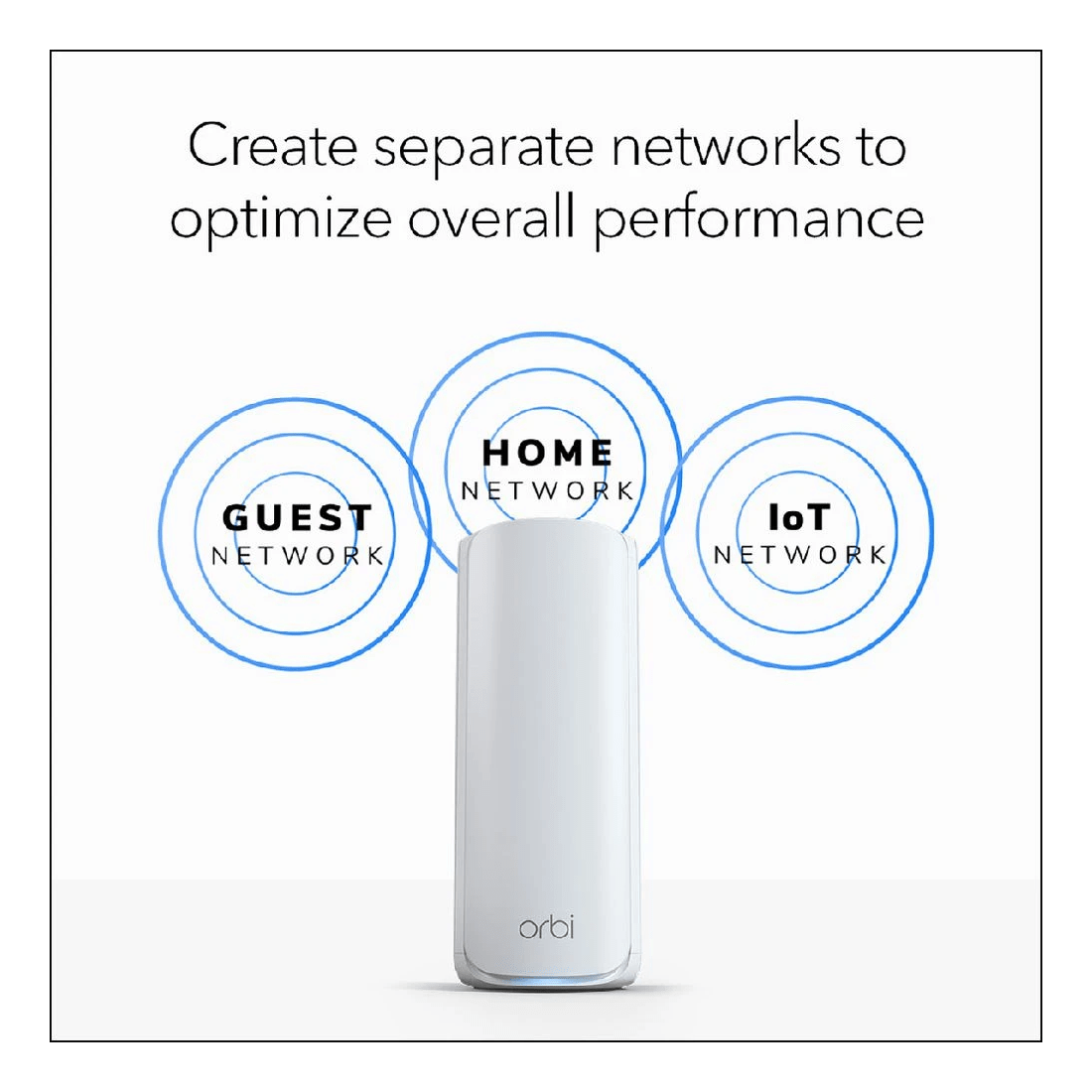 2 NETGEAR Orbi 770 BE11000 Tri Mesh WiFi 7 Router 3 Pack, 2 of 5
