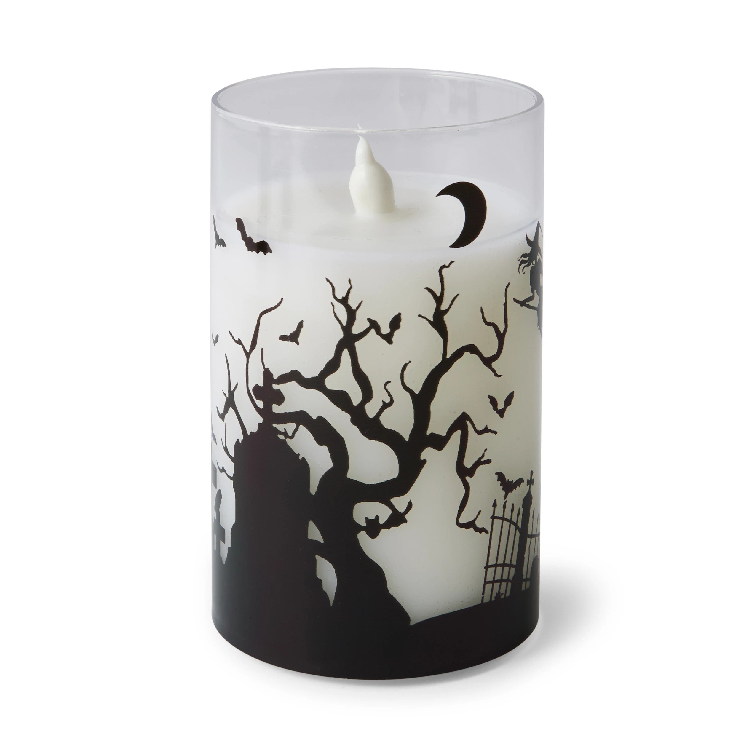 5 LED Halloween Haunted Scene Candle Set, 5 of 10
