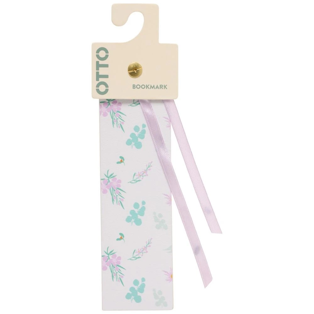 1 Otto Ribbon Bookmark Floral, 1 of 3