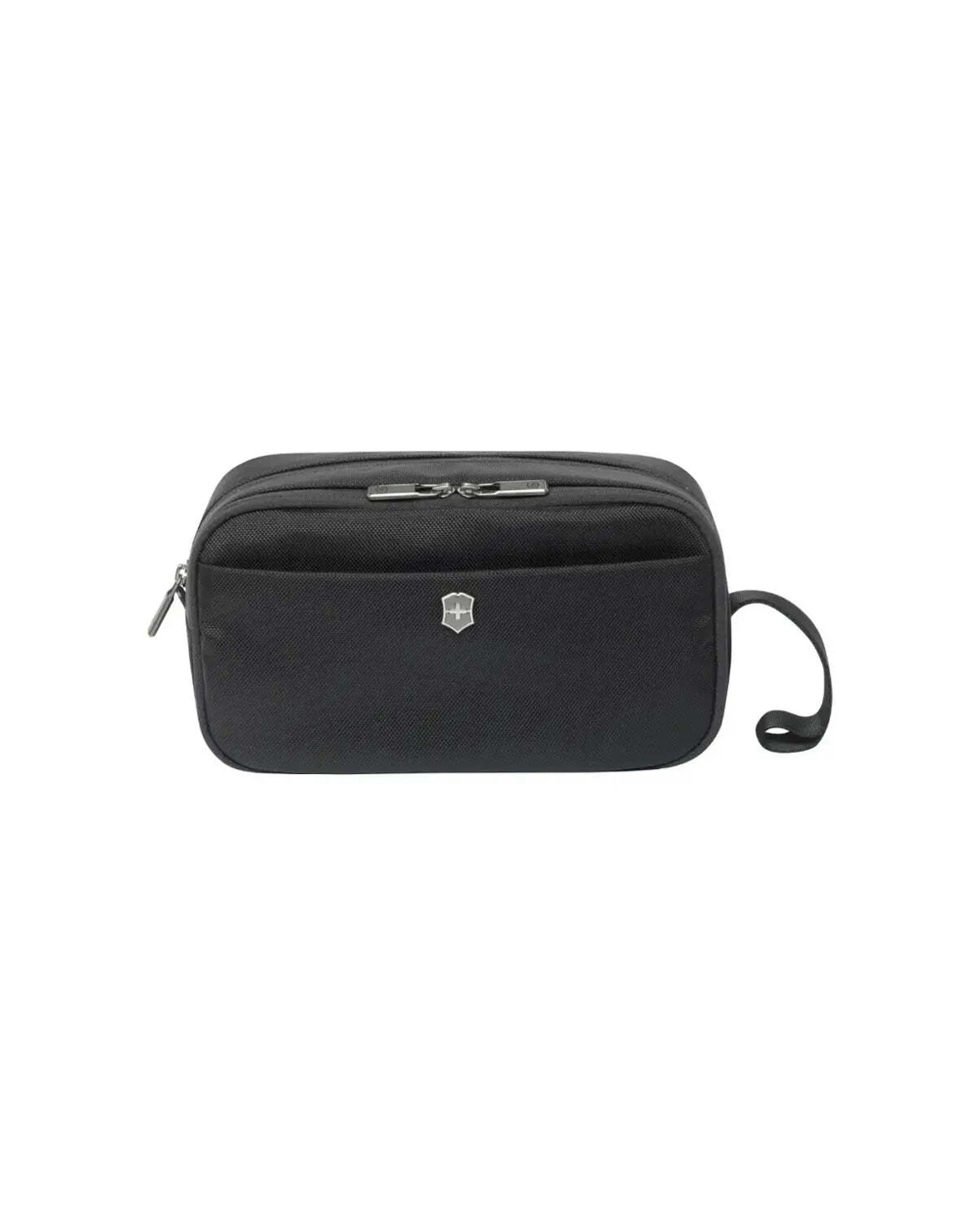 7 Victorinox Werks Traveler 6.0 Toiletry Kit Bag Easy Clean Lining Padded - Black, 7 of 7
