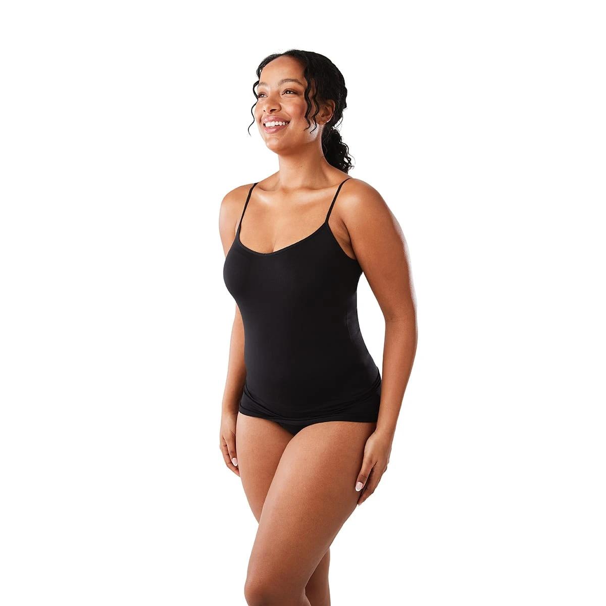 2 Seamfree Cami BLACK, 2 of 7