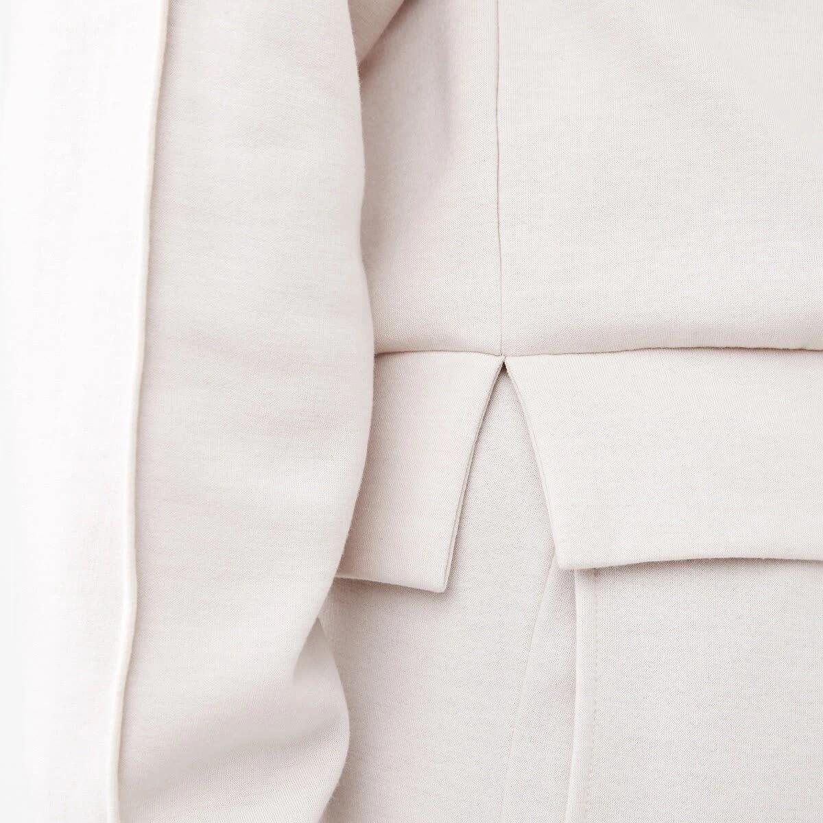 6 Soft Touch Boxy Crew Sweatshirt Nat Beige, 6 of 6