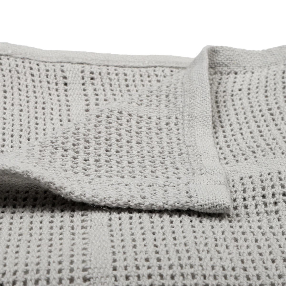 2 Lightweight Cotton Blanket - Grey, 2 of 5