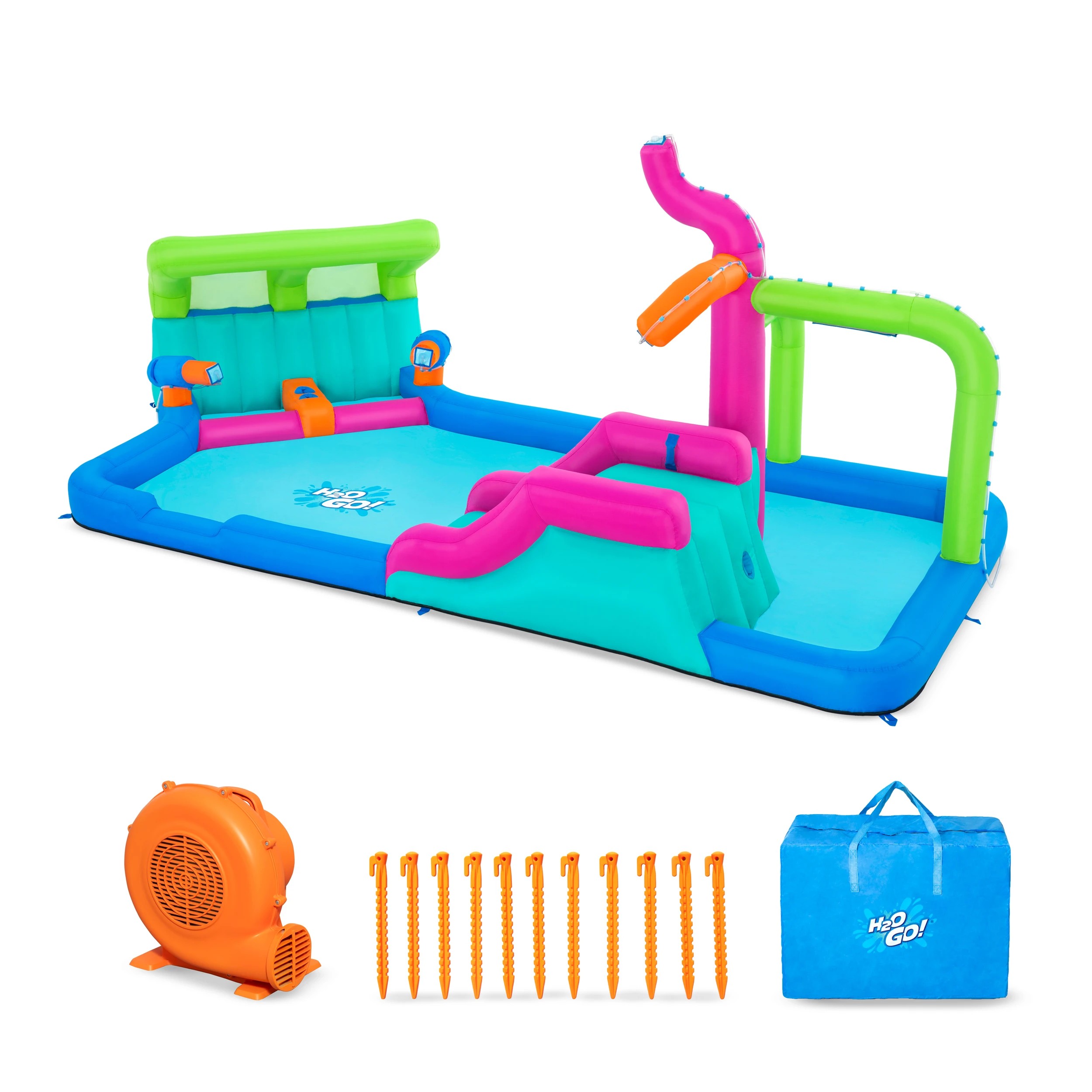 3 Bestway H2O Go! Splashland Mega Water Park, 3 of 10