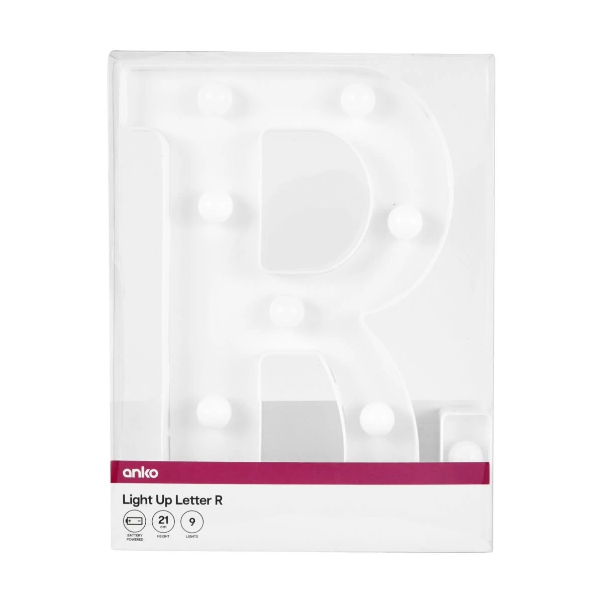 4 Light Up Letter - R, 4 of 5