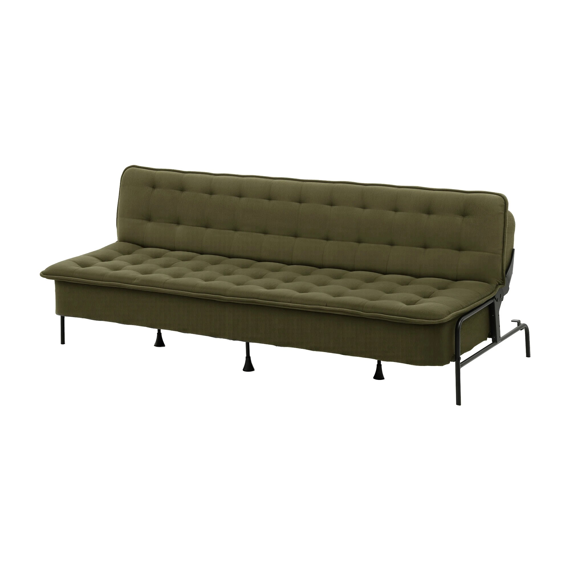 1 Artiss Sofa Bed 1.9m 3-Seater Soft Innerspring Adjustable Couch Futon Chair - Green, 1 of 5