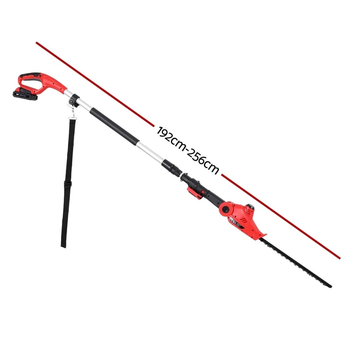 2 Giantz Cordless Pole Hedge Trimmer Garden Pruner Electric Cutter - Multi, 2 of 6