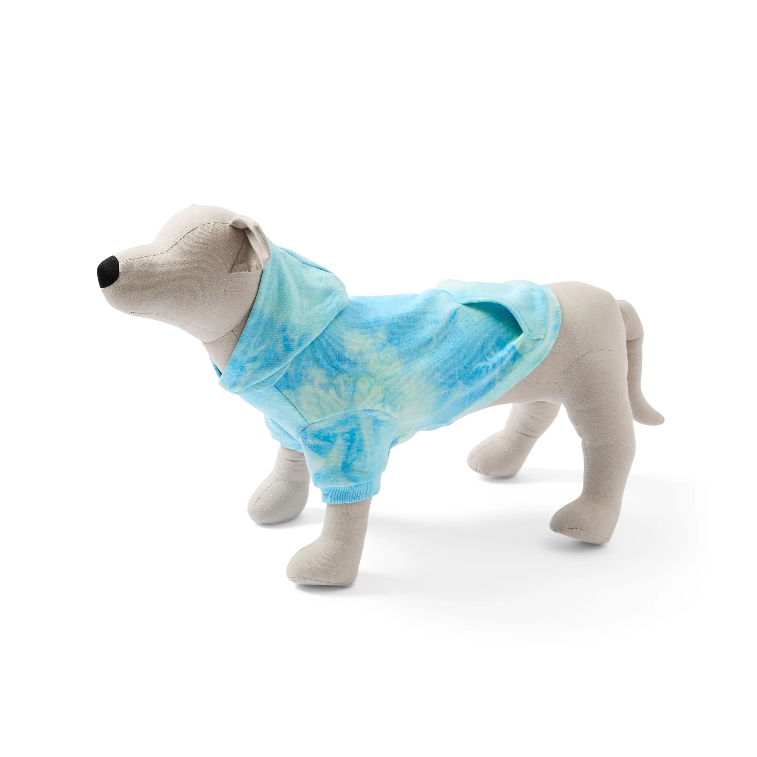 2 Pet Hoodie Tie Dye - Large, Blue, 2 of 10