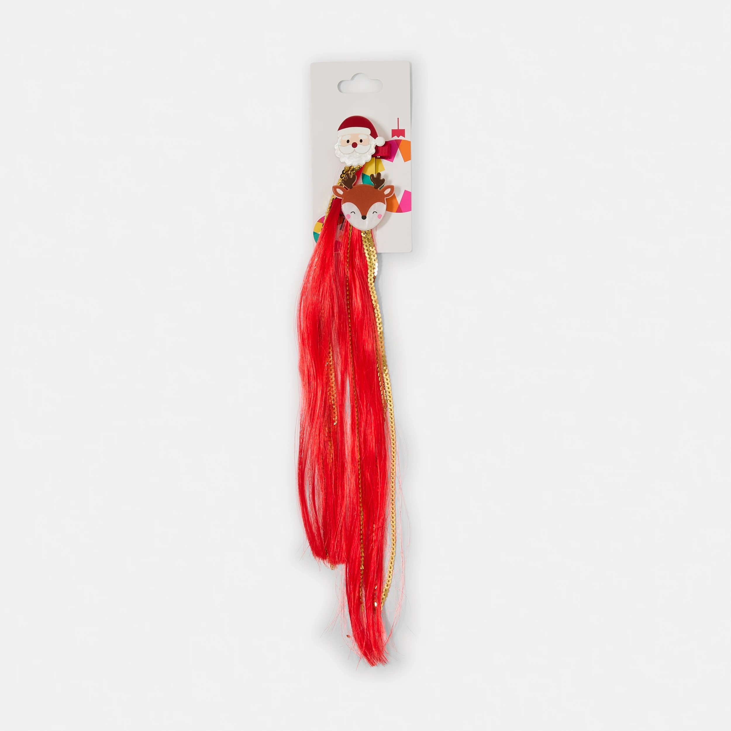 4 2 Pack Christmas Hair Extension Clips, 4 of 4