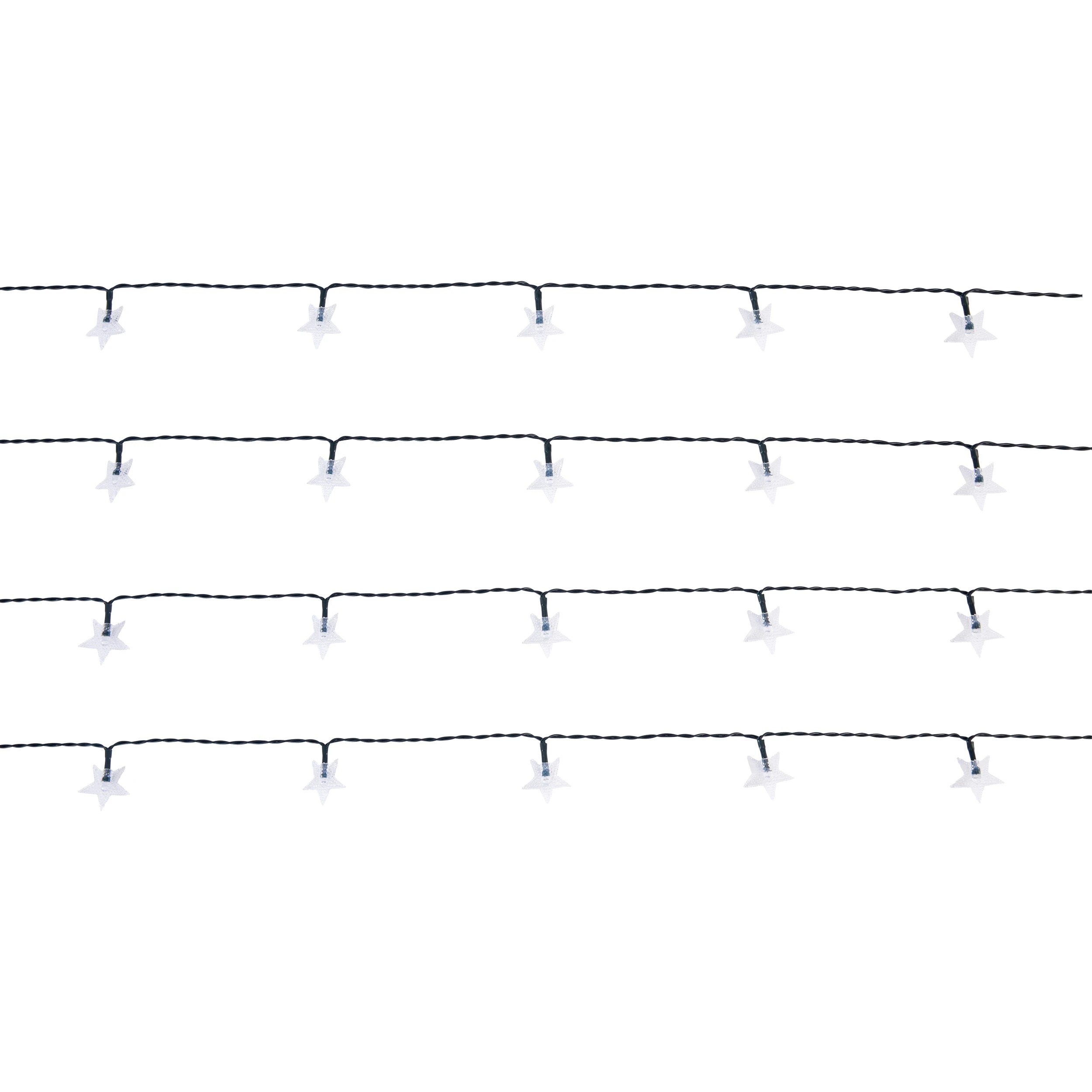 2 Low Voltage 25 LED Star String Lights - Assorted, 2 of 7