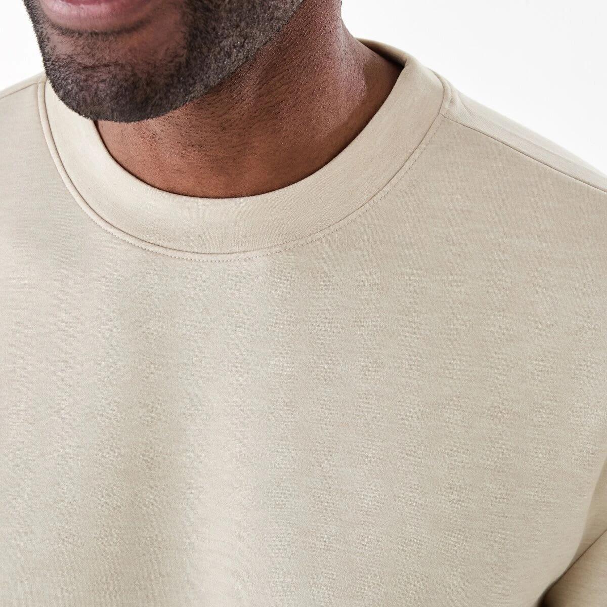 5 Active Mens Oversized Scuba T-shirt SILVER LINING, 5 of 6