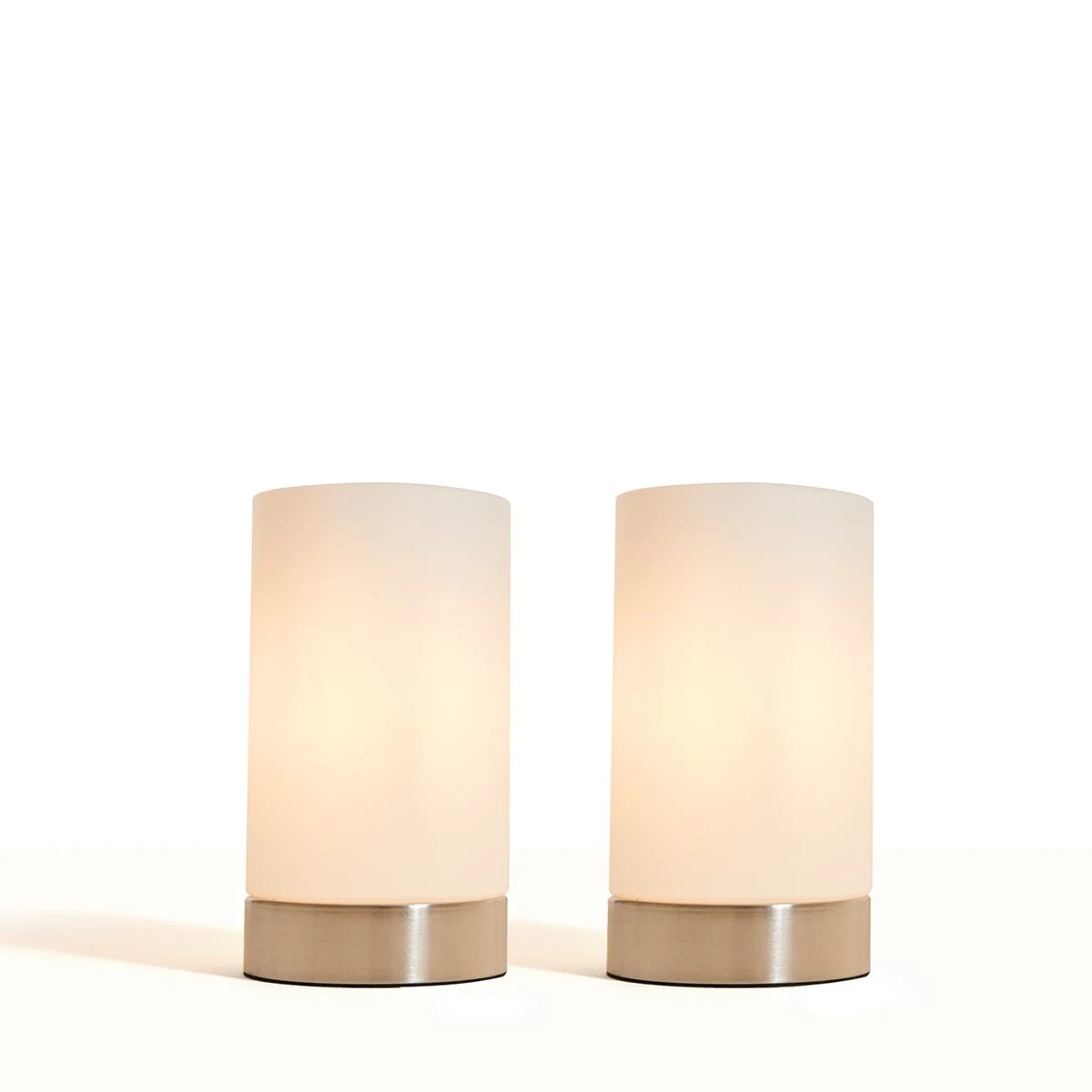 1 Set Of 2 Glass Touch Lamp, 1 of 7