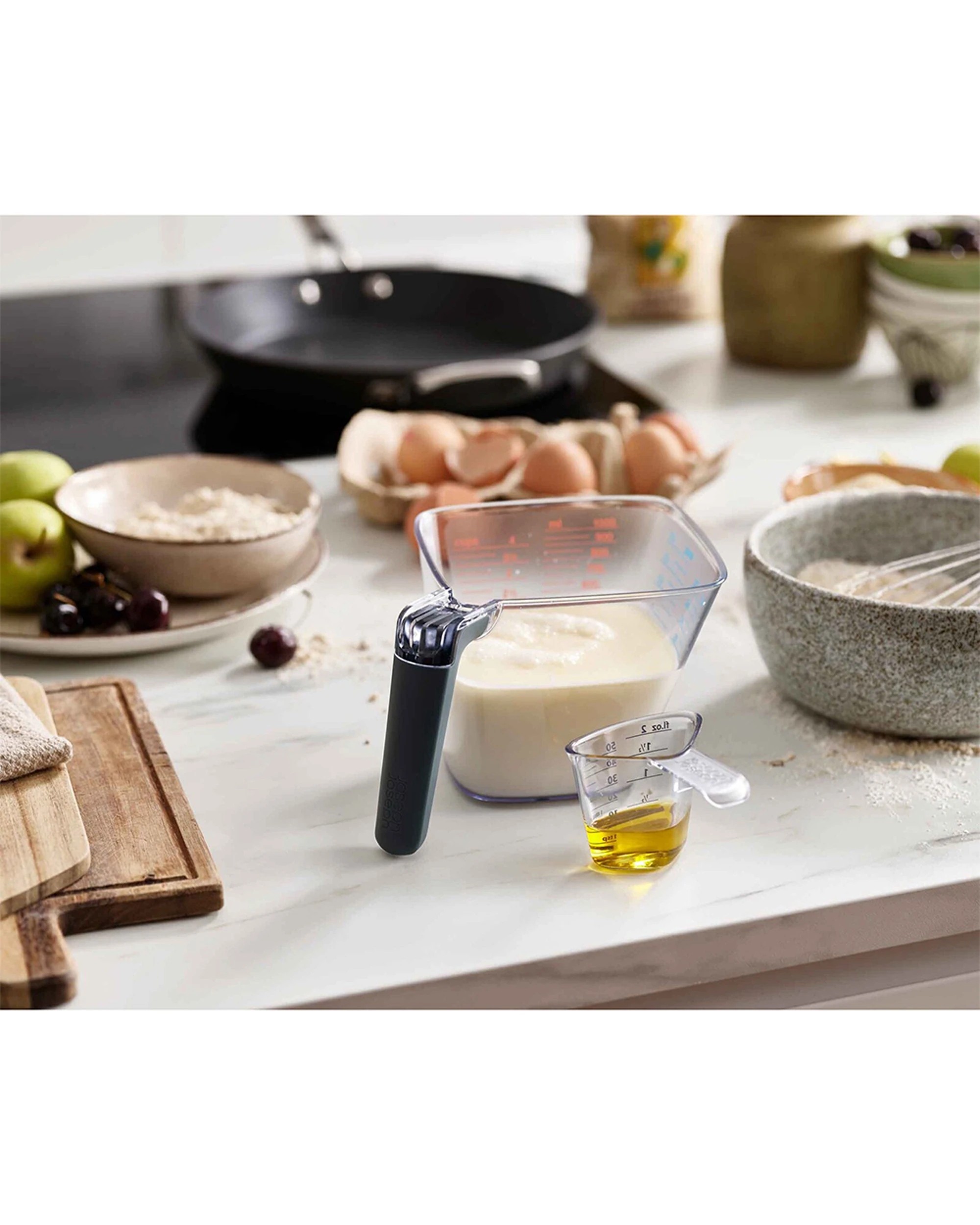 2 Joseph Joseph Align 2-Piece Easy-Read Measuring Jug Set - Clear, 2 of 4