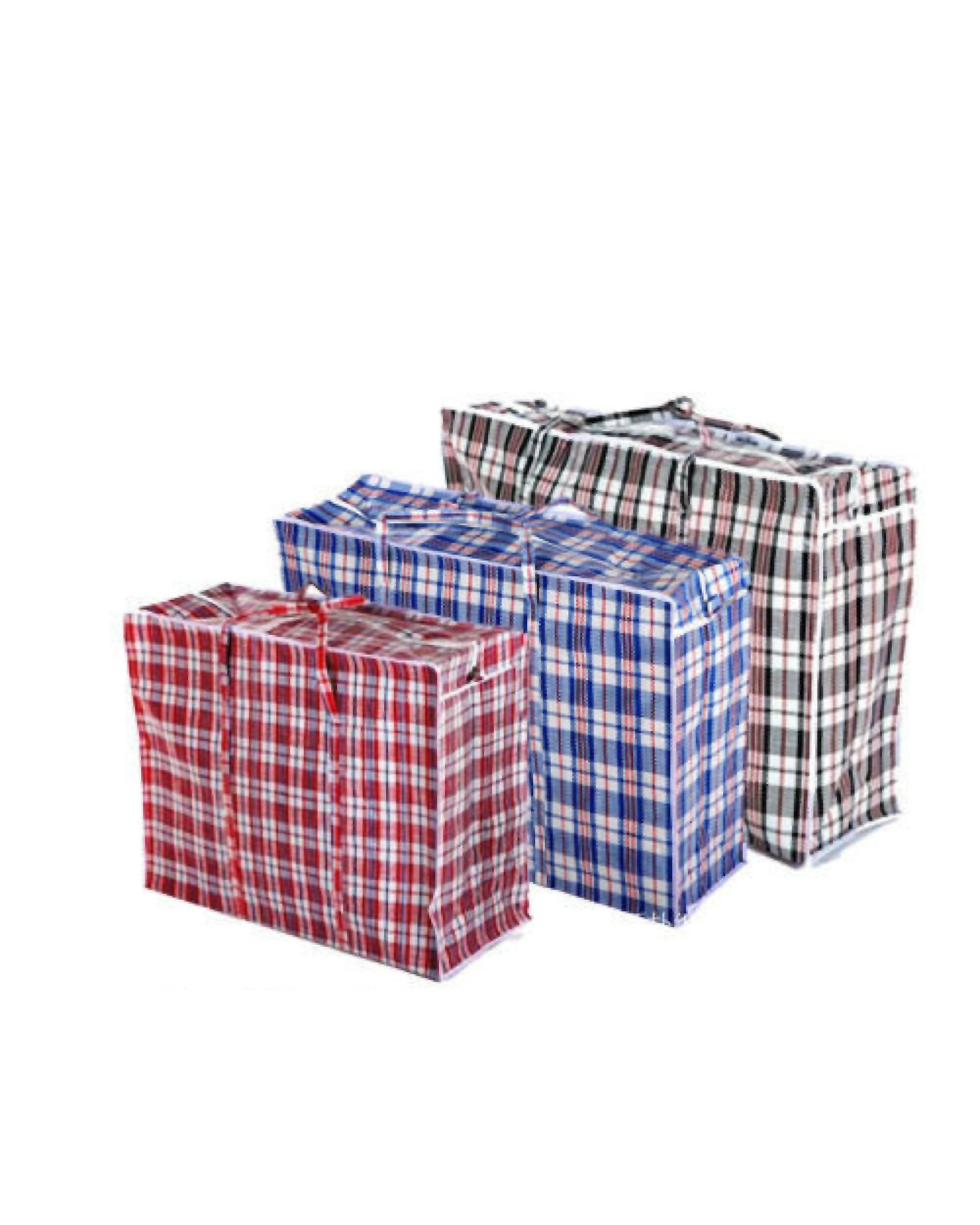 3 BR Home Jumbo Stripe Zip Storage Bags for Packing and Travel (48-Pack), 3 of 5