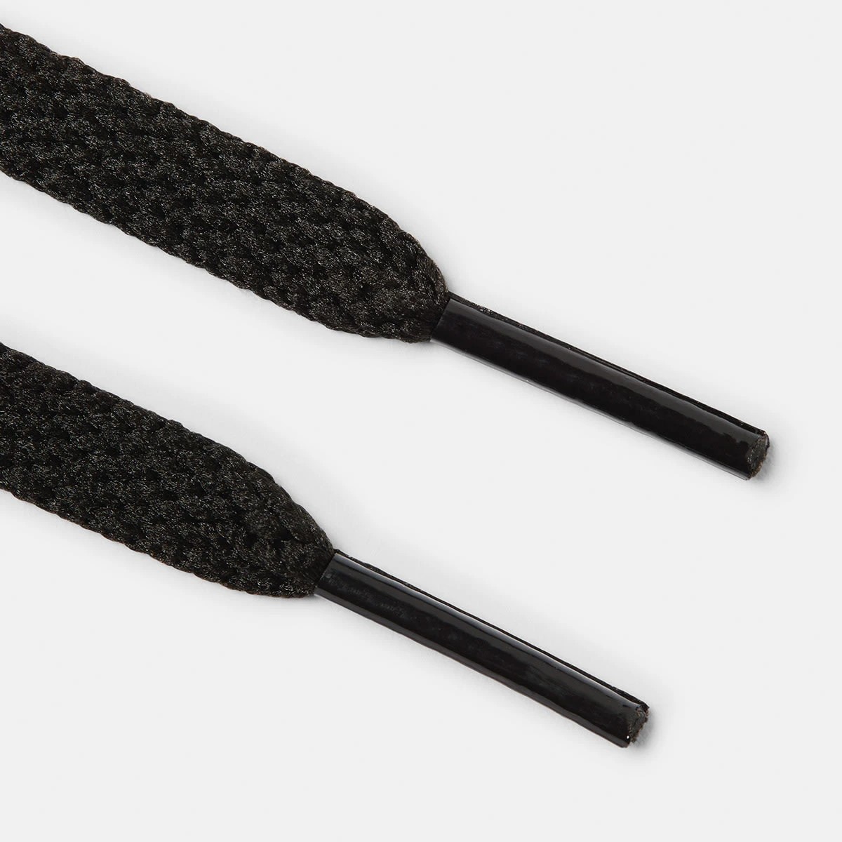 3 2 Pack Flat Laces - Black, 3 of 3