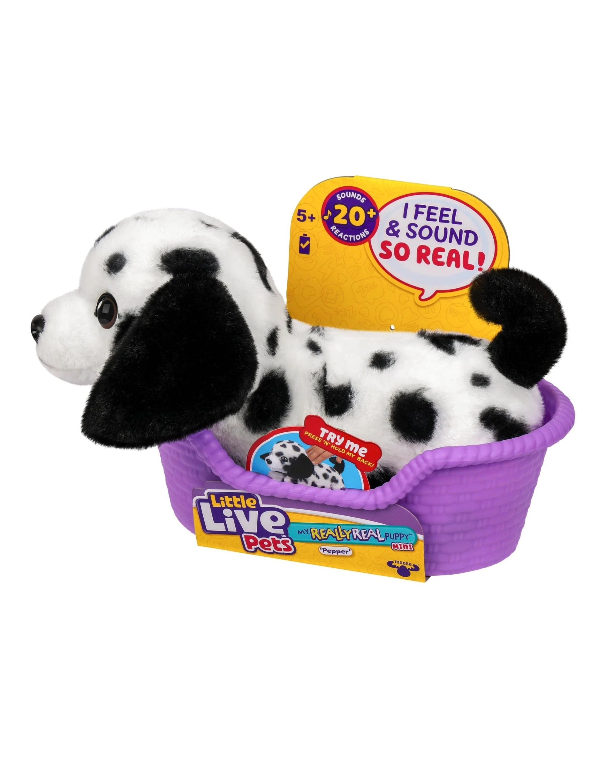 3 Little Live Pets My Really Real Mini Puppy Pepper, 3 of 10