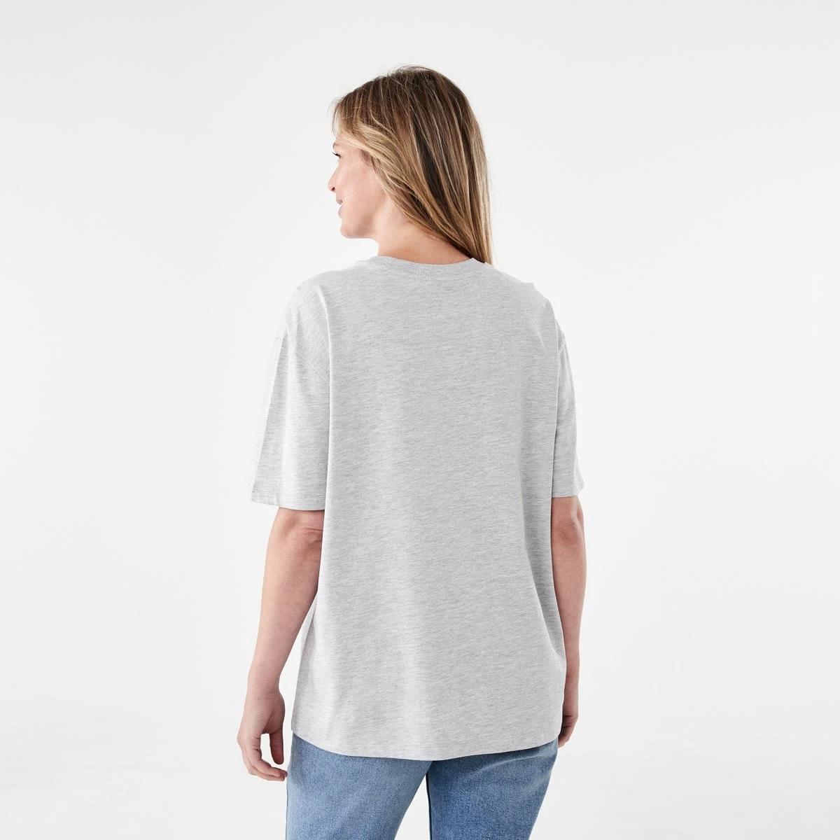 3 Short Sleeve Oversized Boyfriend T-shirt Magnolia, 3 of 5