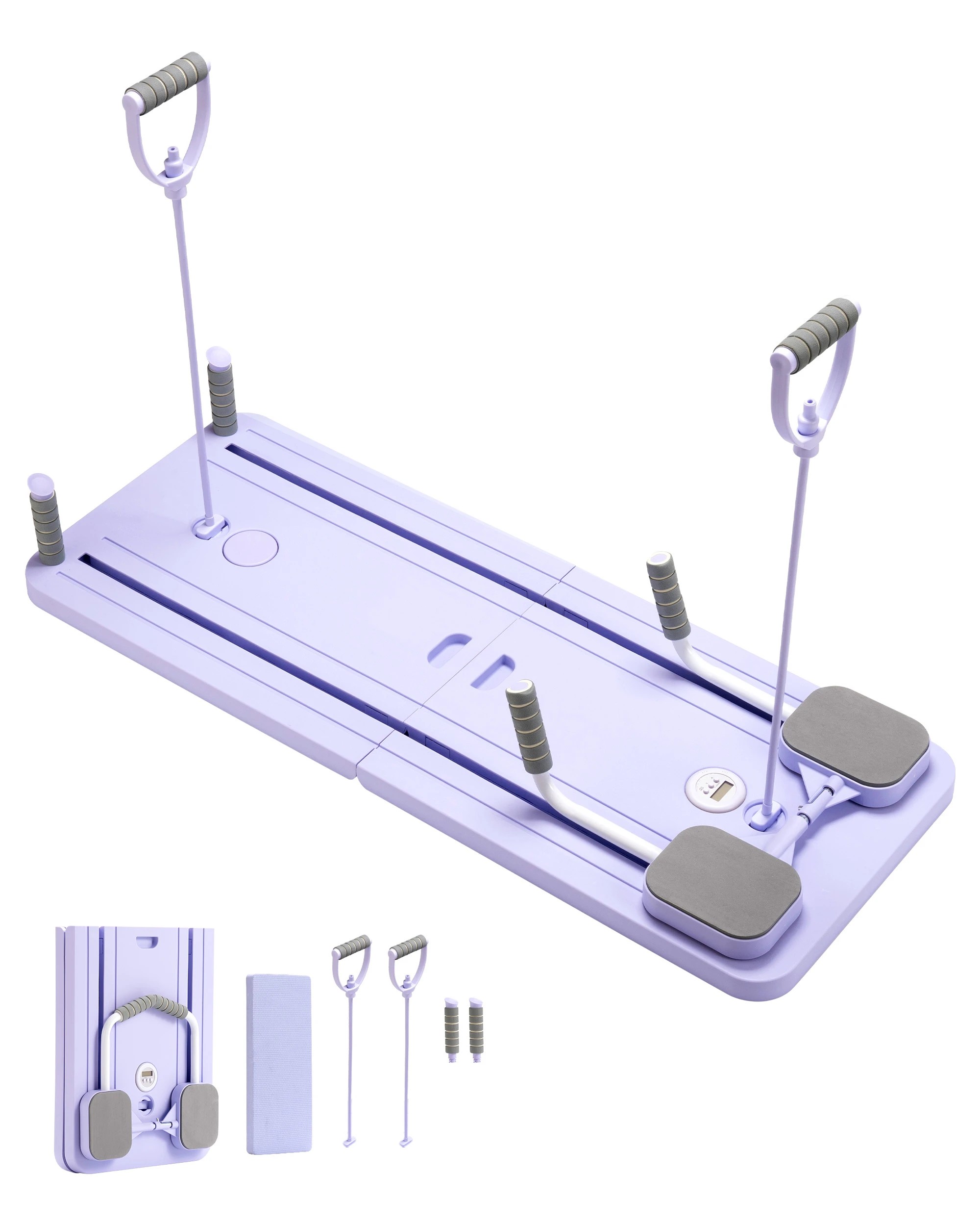 ProPulse Pilates Board Multi-Purpose Foldable Pilates Reformer Board ...