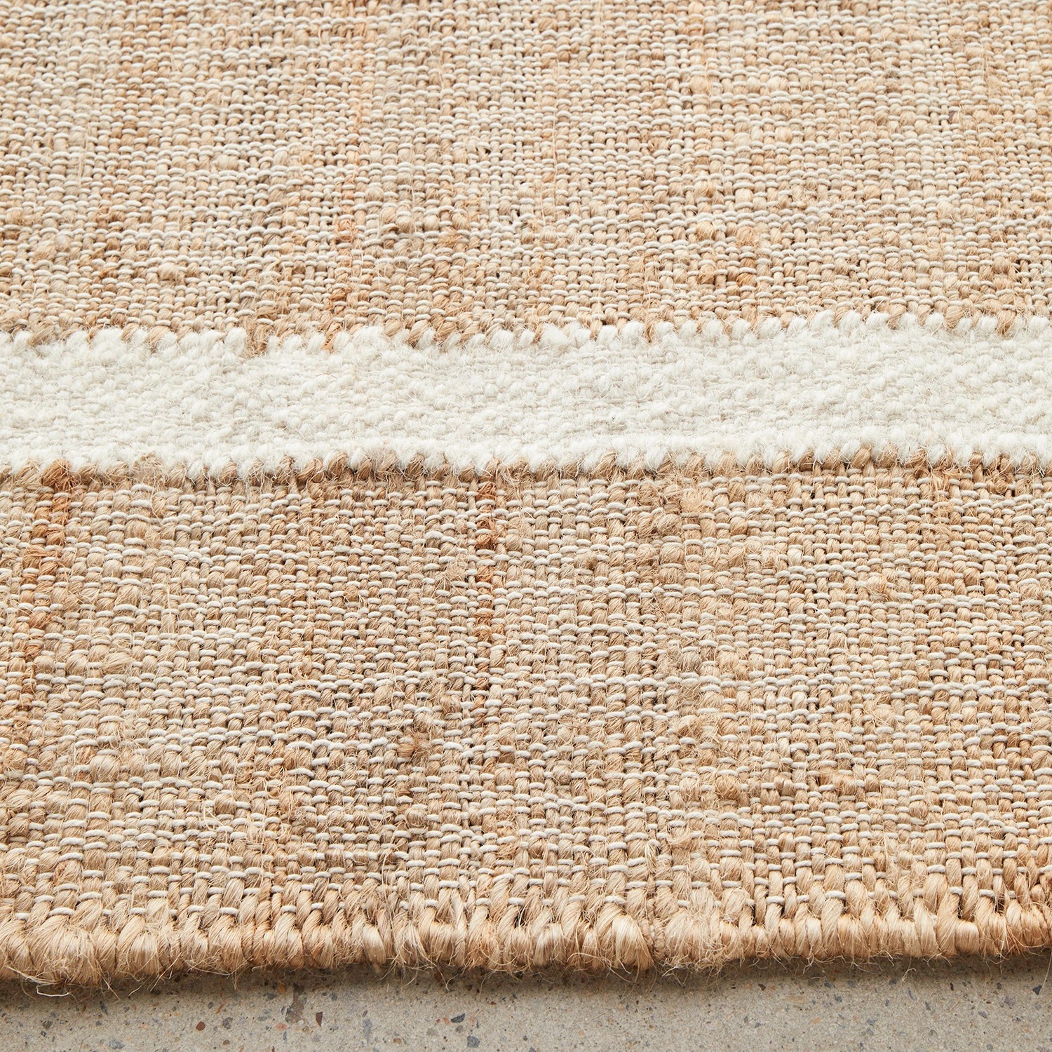 6 Common Ground Rugs Kalahari Zelda 380x280cm - Extra Large Hand Woven Wool & Jute Floor Rug - Natural, 6 of 7