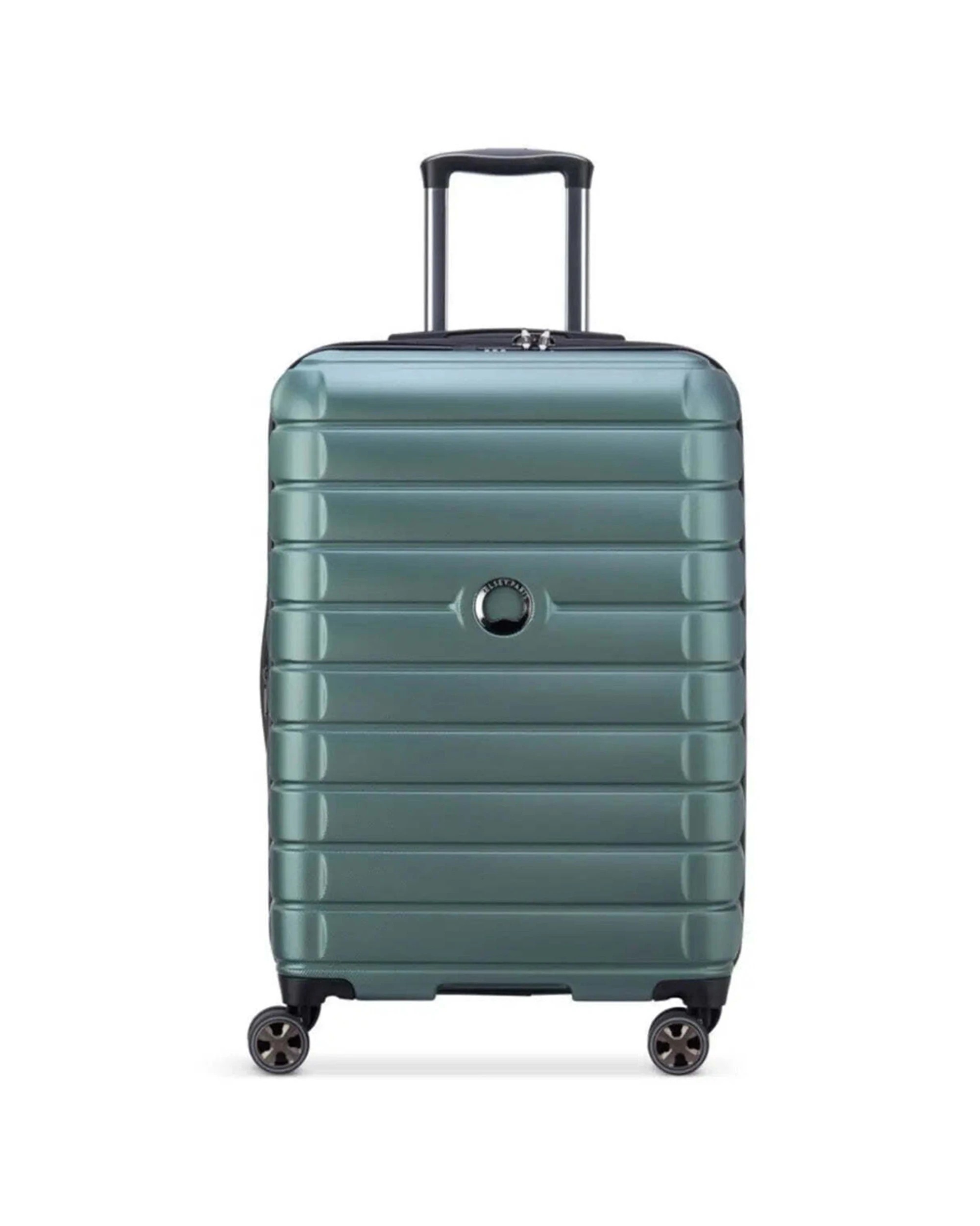 1 Delsey Shadow 5.0 - 66 cm Expandable 4-Wheel Suitcase TSA Lock Polycarbonate - Green, 1 of 6
