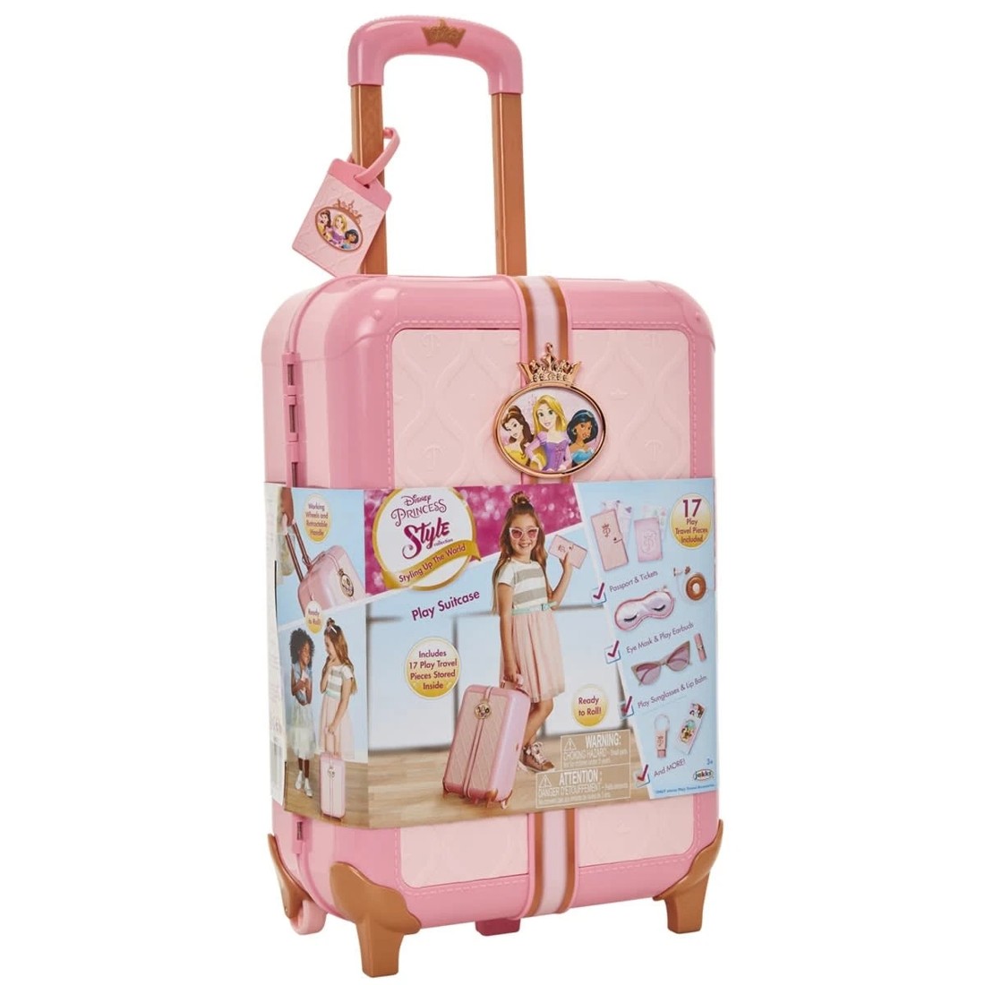 1 Disney Princess Style Collection: Styling Up The World Play Suitcase, 1 of 3