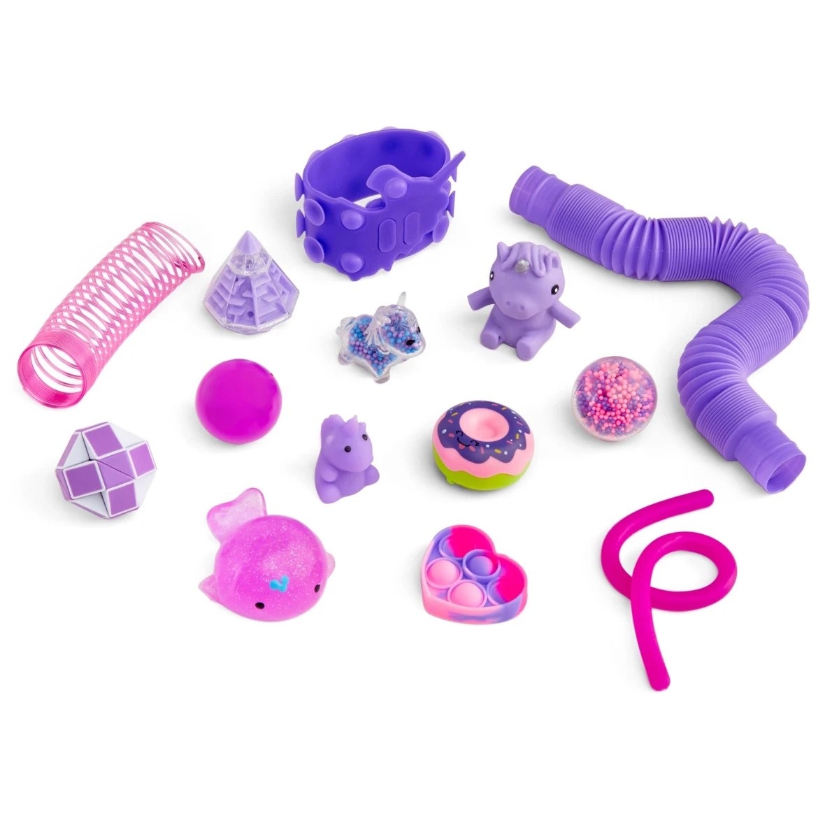 3 14 Piece ToyMania Squish and Squiggle Carry Case - Assorted, 3 of 5