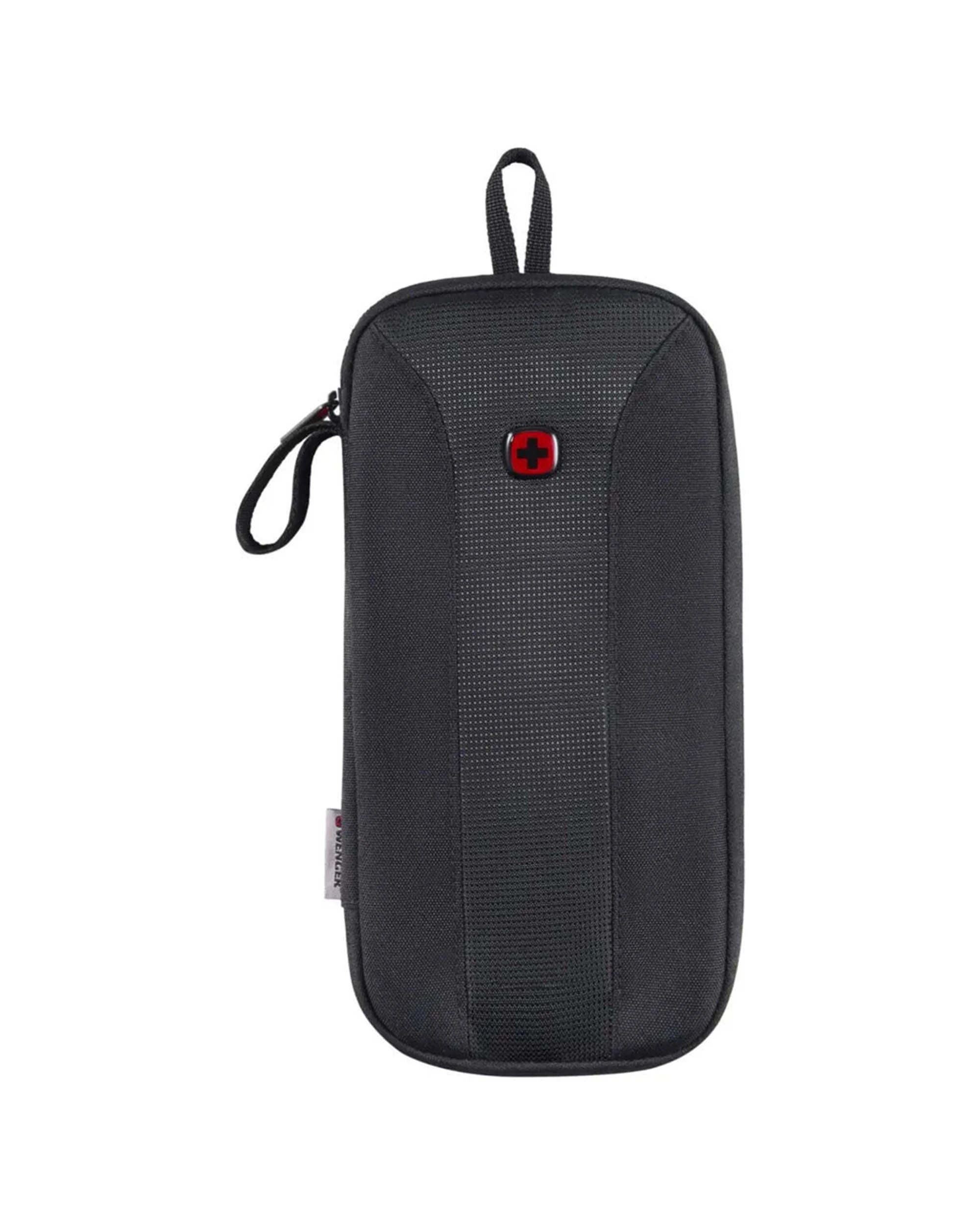 1 Wenger Travel Document Organiser RFID Protection Passport Ticket Holder - Black, 1 of 3