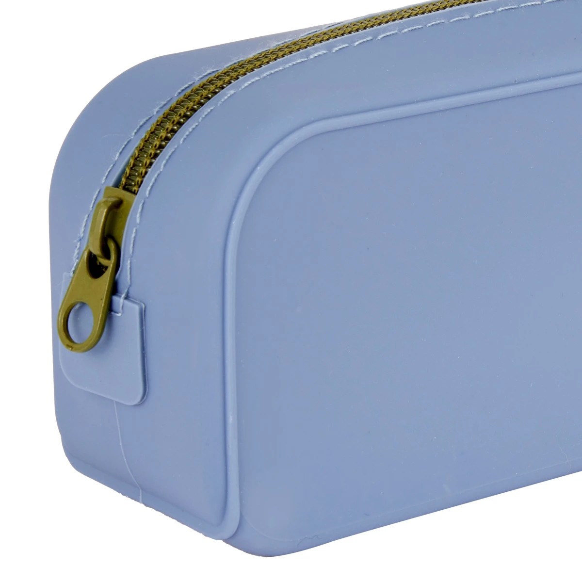 3 Silicone Barrel Pencil Case - Blue, 3 of 7