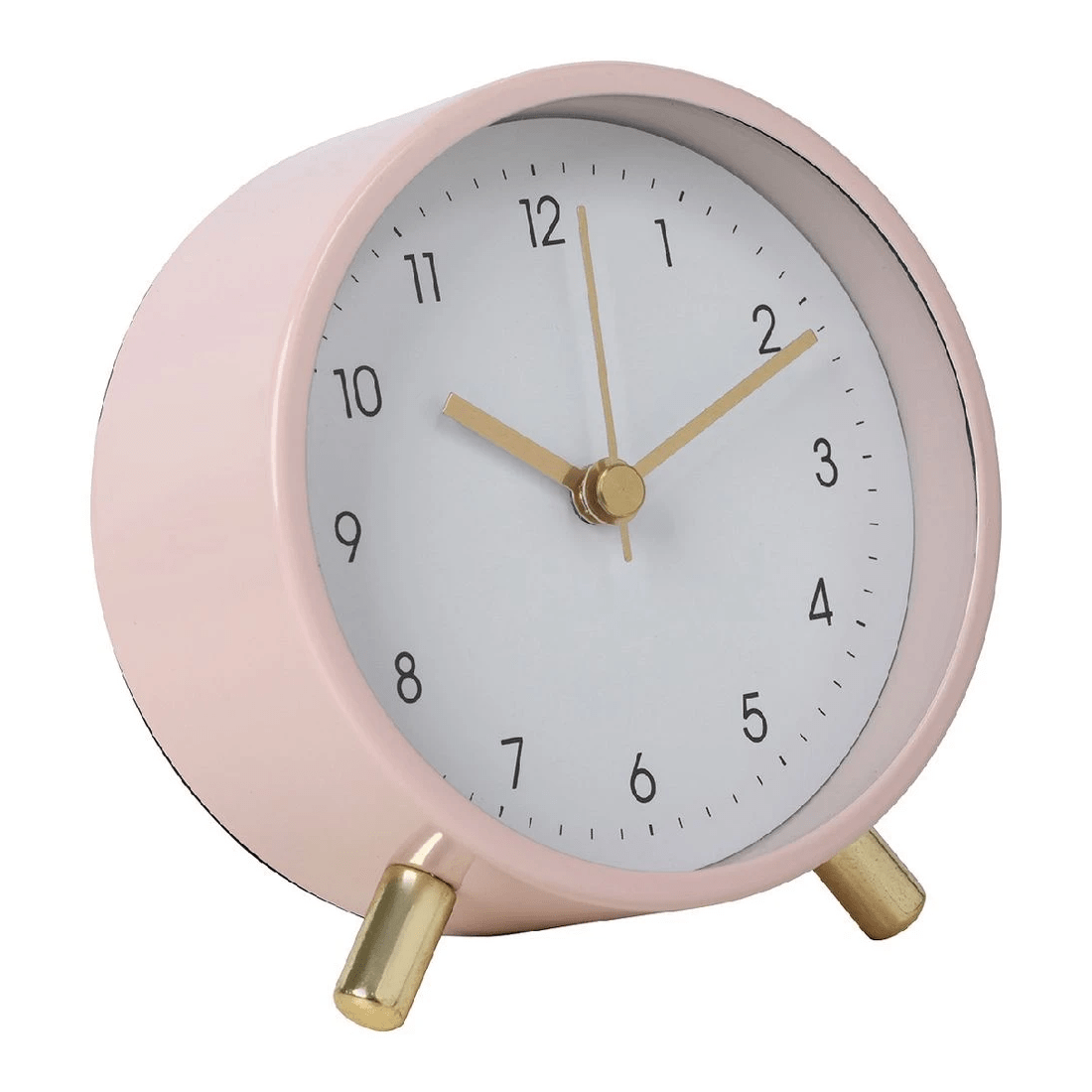 1 Otto Paris Metal Desk Clock Pink, 1 of 2