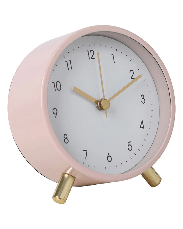 Otto Paris Metal Desk Clock 