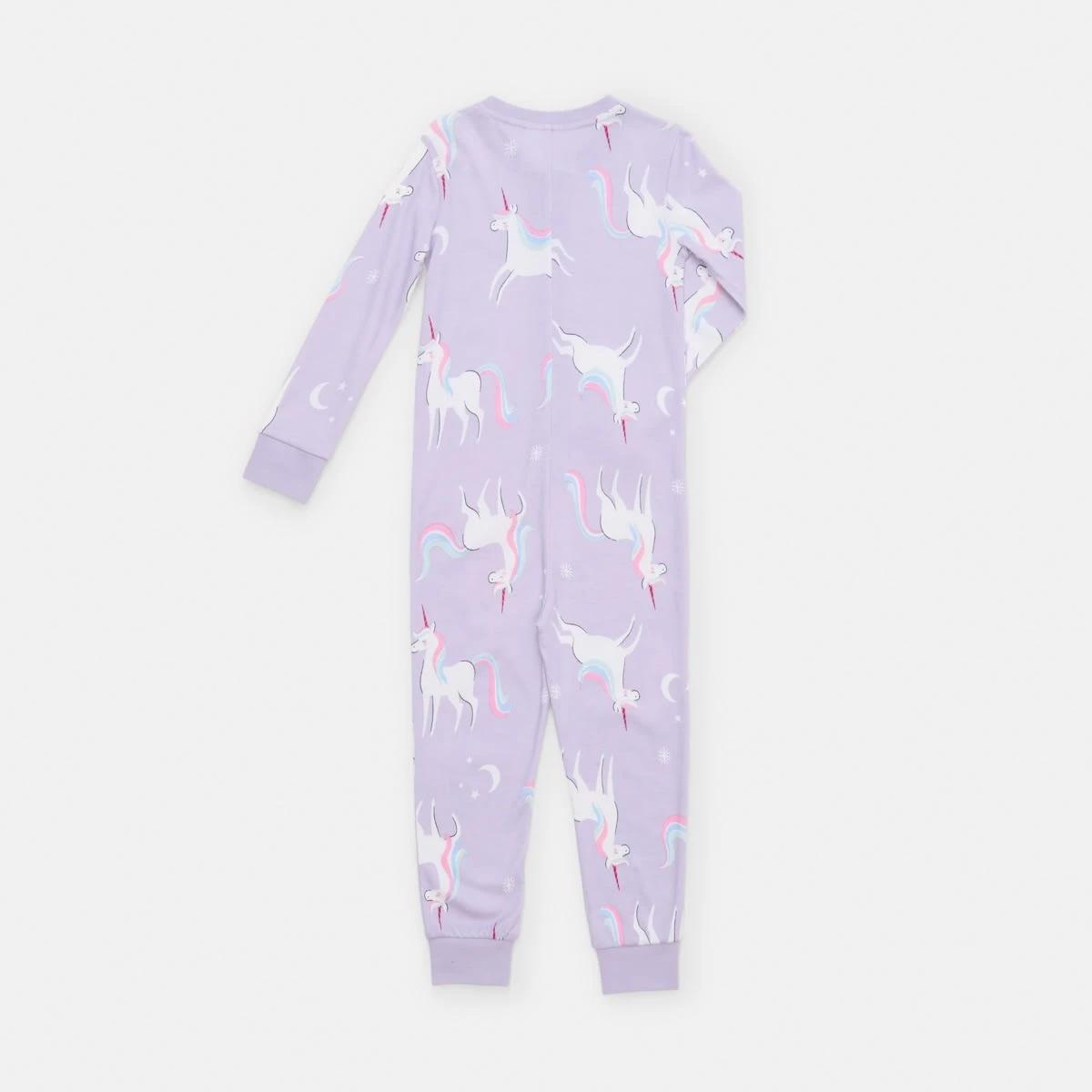 7 Rib All-In-One Sleepsuit Pur Uni, 7 of 9