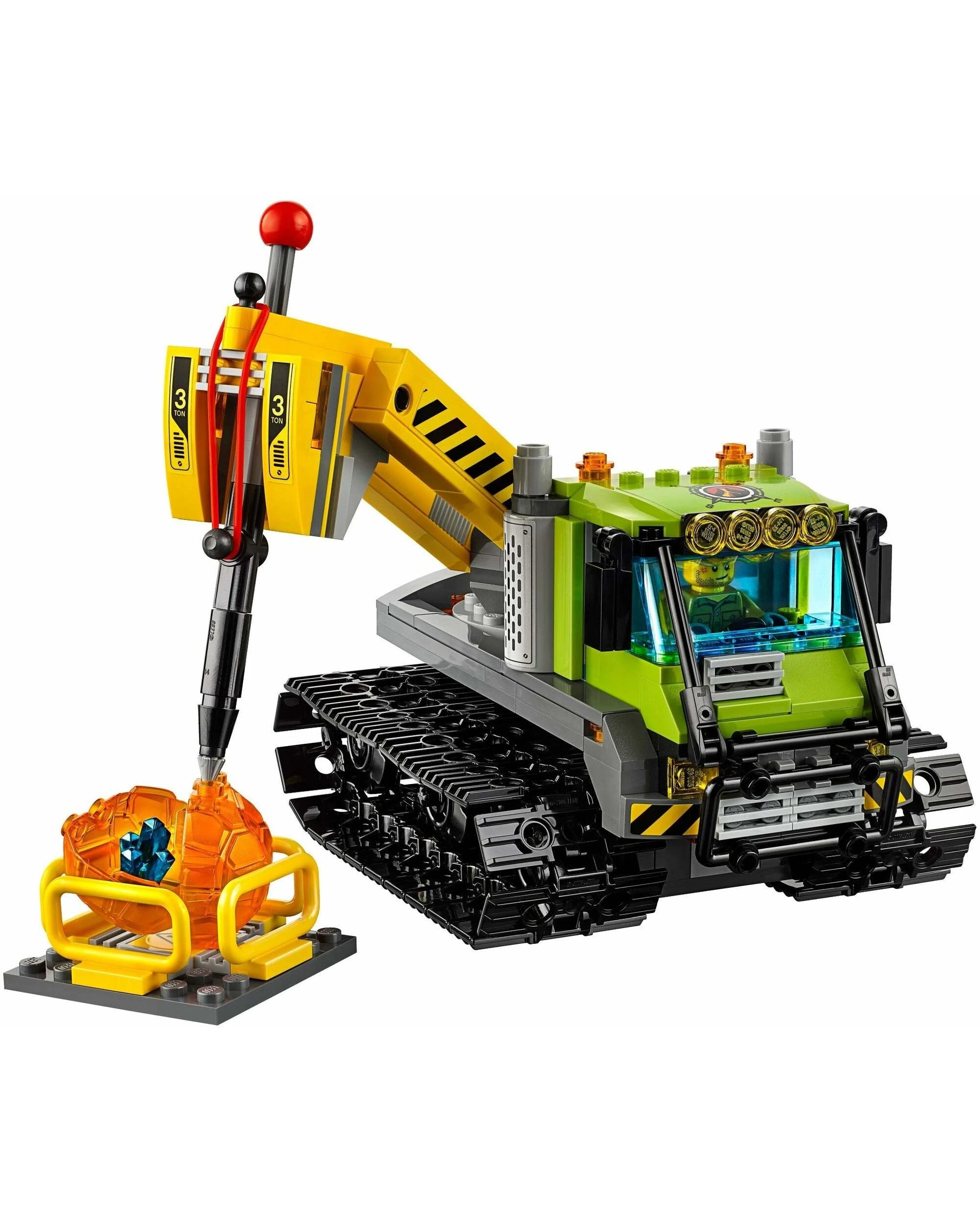 2 LEGO 60122 Volcano Crawler: Explore & Discover Crystals, 2 of 5