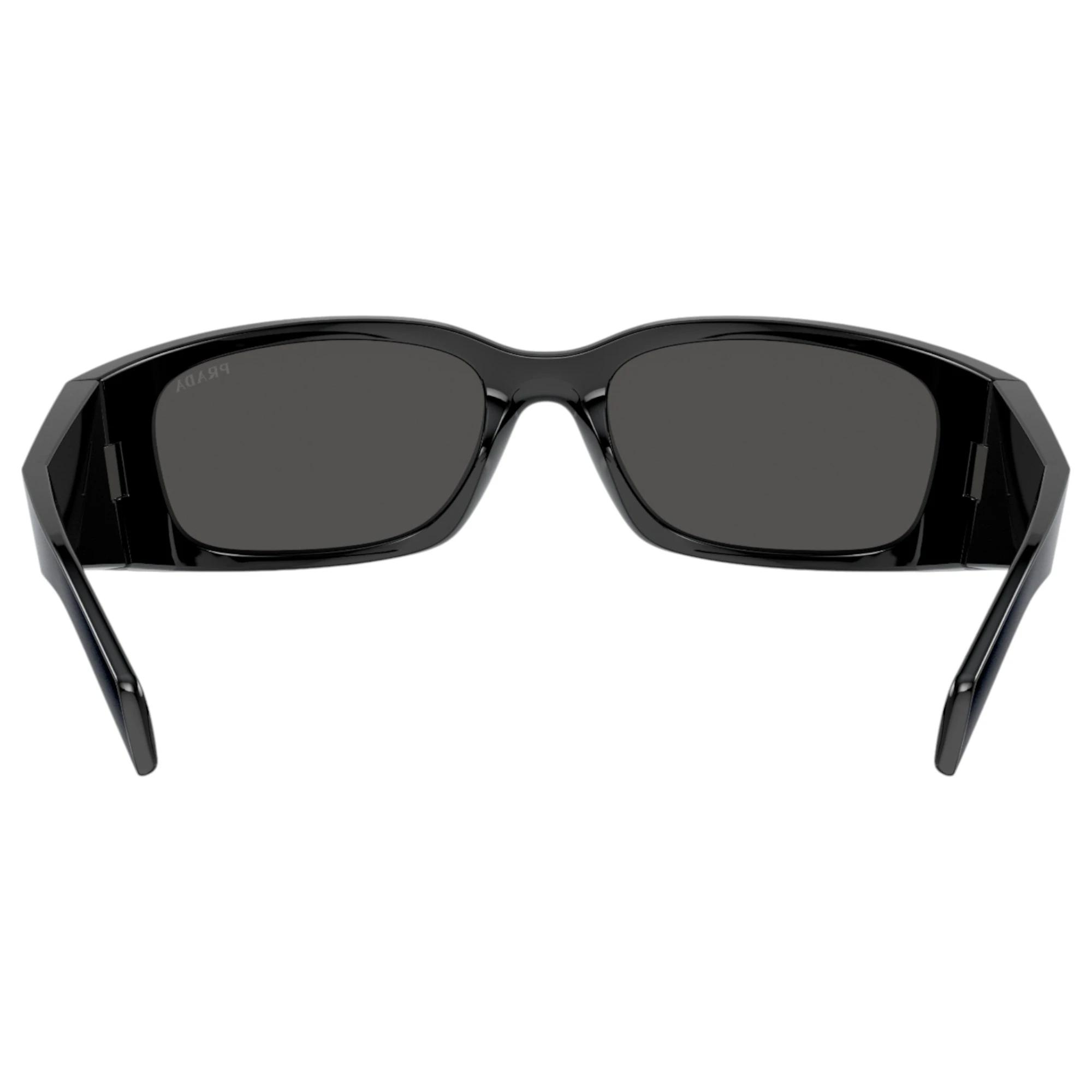 4 Prada Womens Sunglasses PRA14S Black/ Dark Grey Sunnies BLACK/DARK GREY, 4 of 5