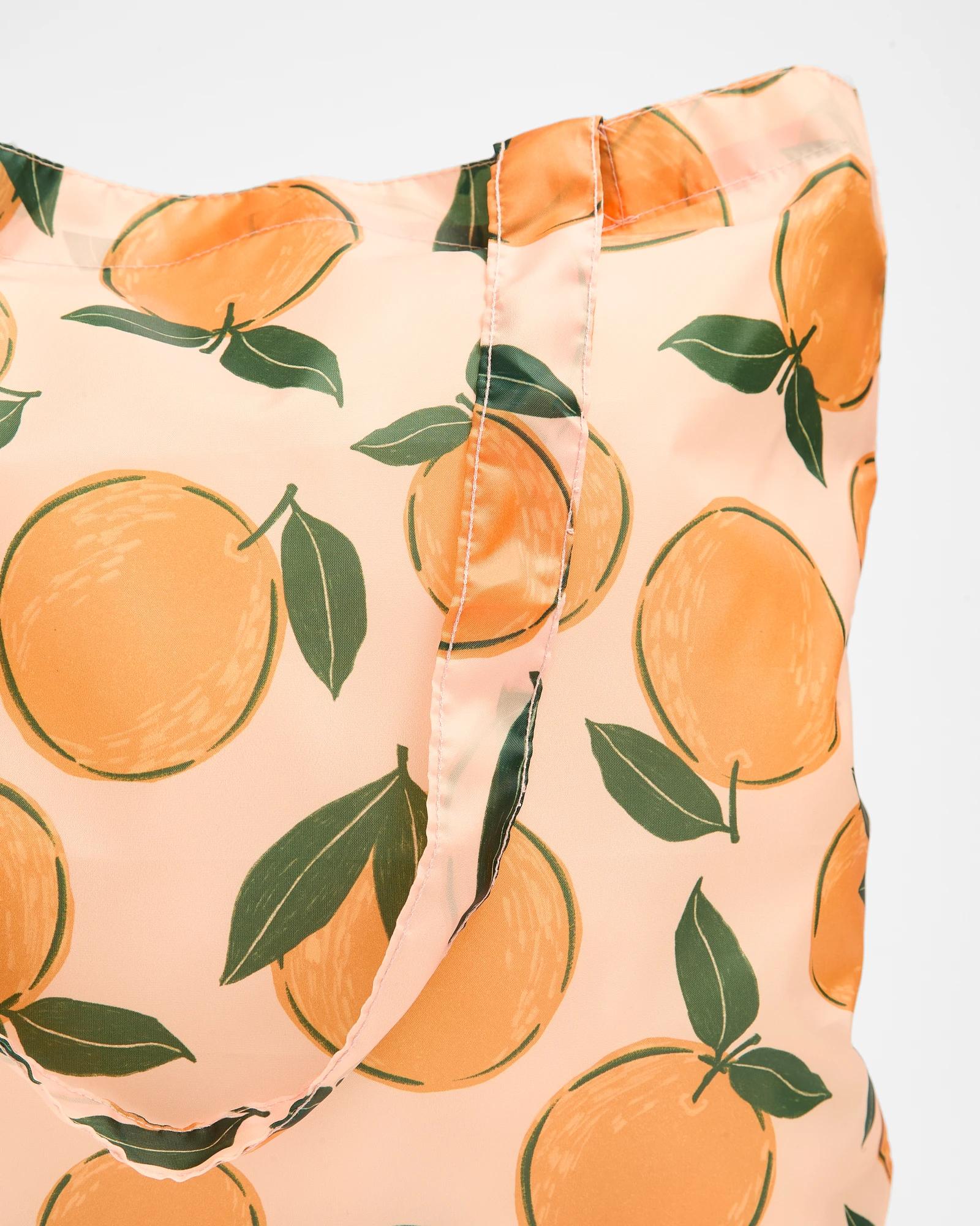 2 Target Fold Up Shopper Tote Bag ORANGES, 2 of 3