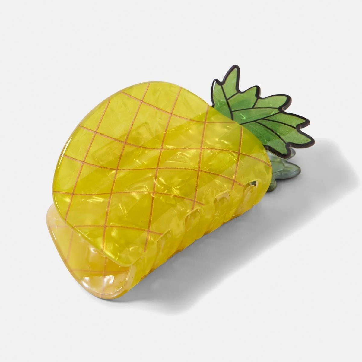 2 Novelty Pineapple Claw Hair Clip, 2 of 4