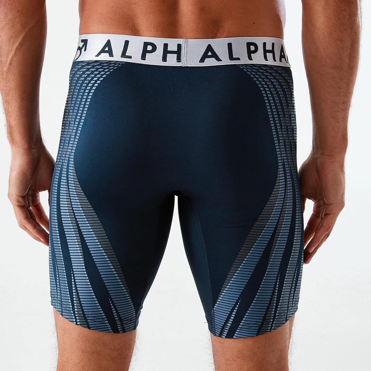 3 Placement Print Trunks NAVY FINE LINES, 3 of 6