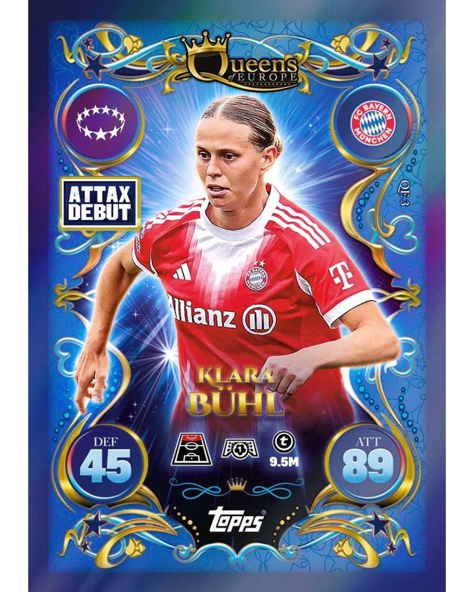 8 Match Attax UCC Champions League 2025/2026 Edition Queens of Europe Eco Pack, 8 of 8