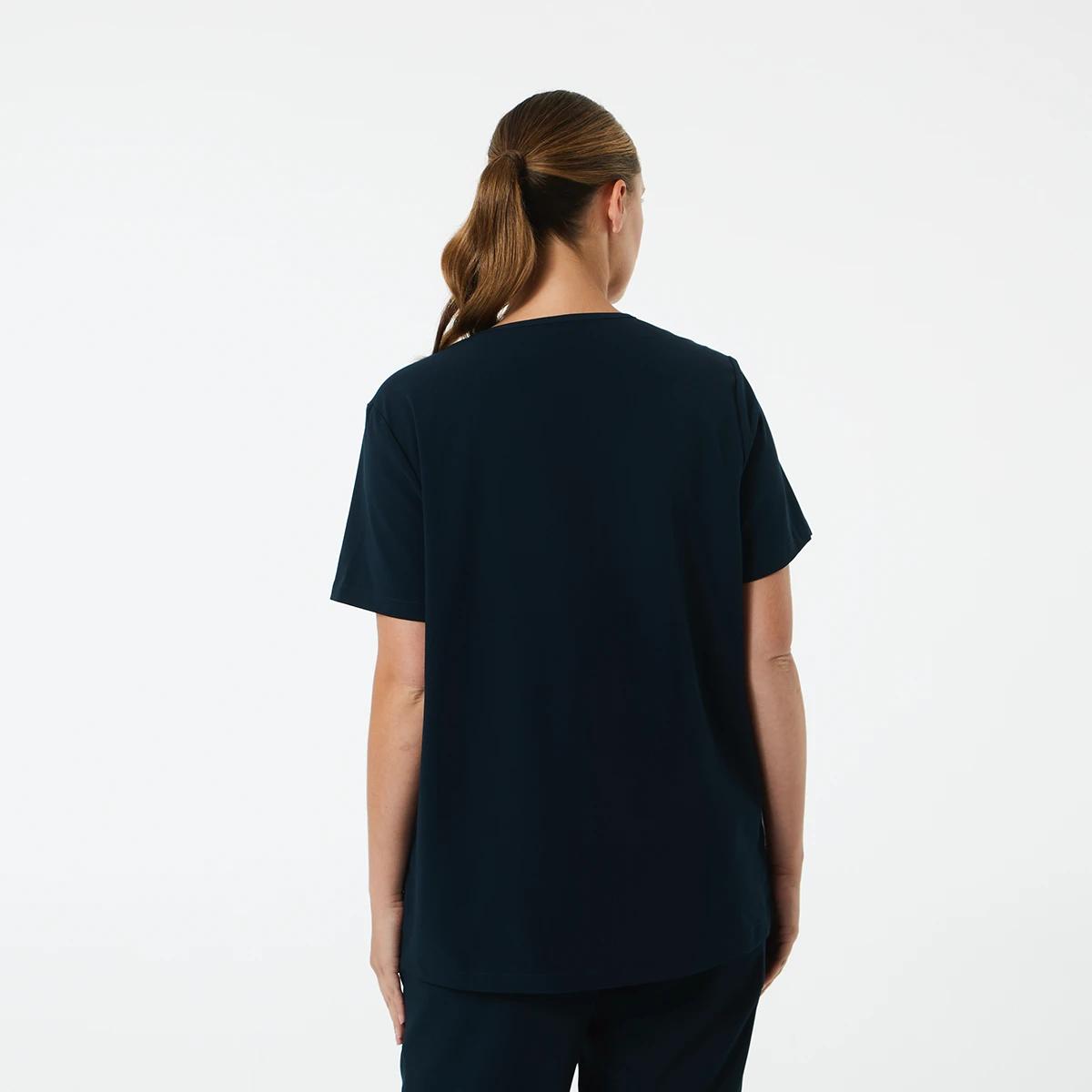 4 Work Short Sleeve Scrub Top PARISIAN NIGHT, 4 of 9