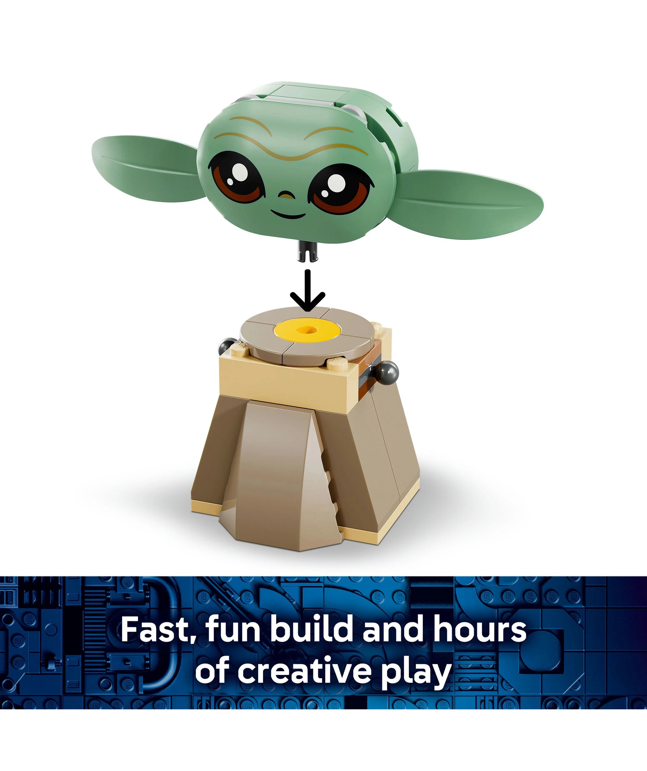 4 LEGO Star Wars Grogu's Homestead 75443, 4 of 10