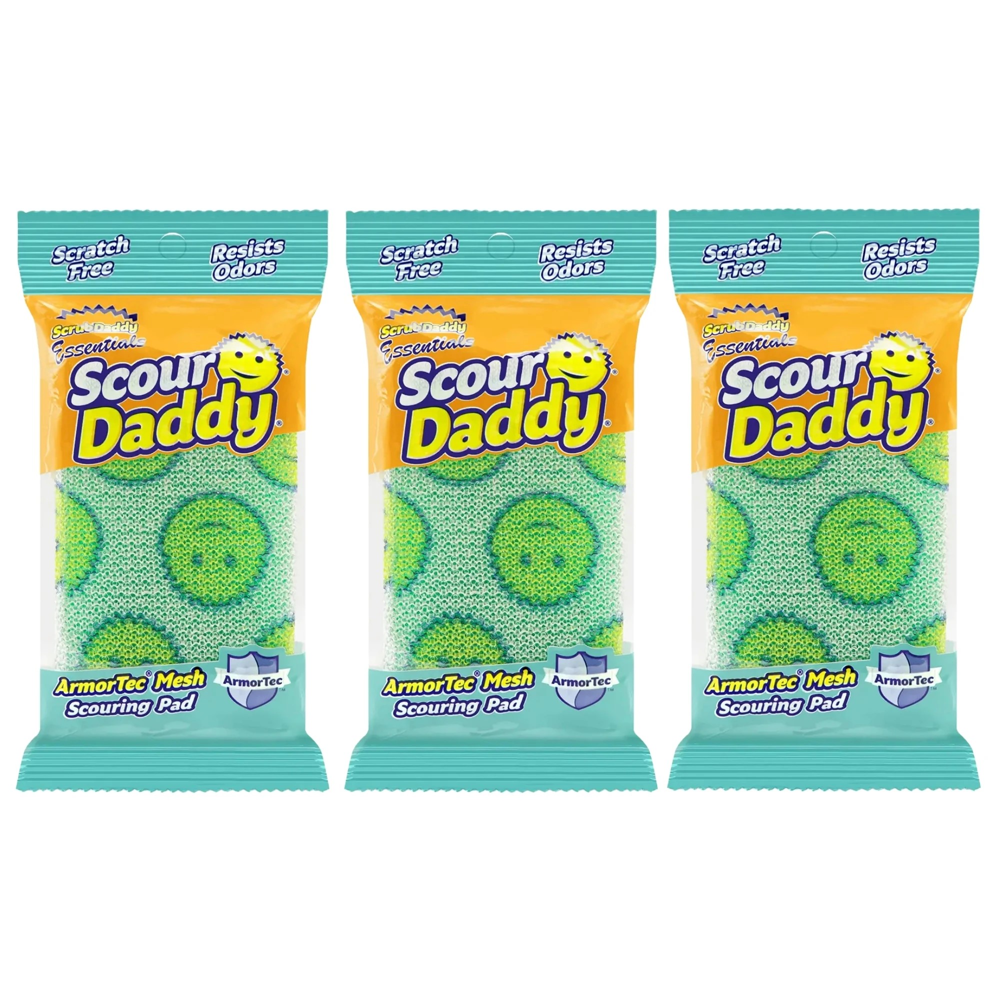 1 Scrub Daddy Essentials Scour Daddy - Greenx3, 1 of 1