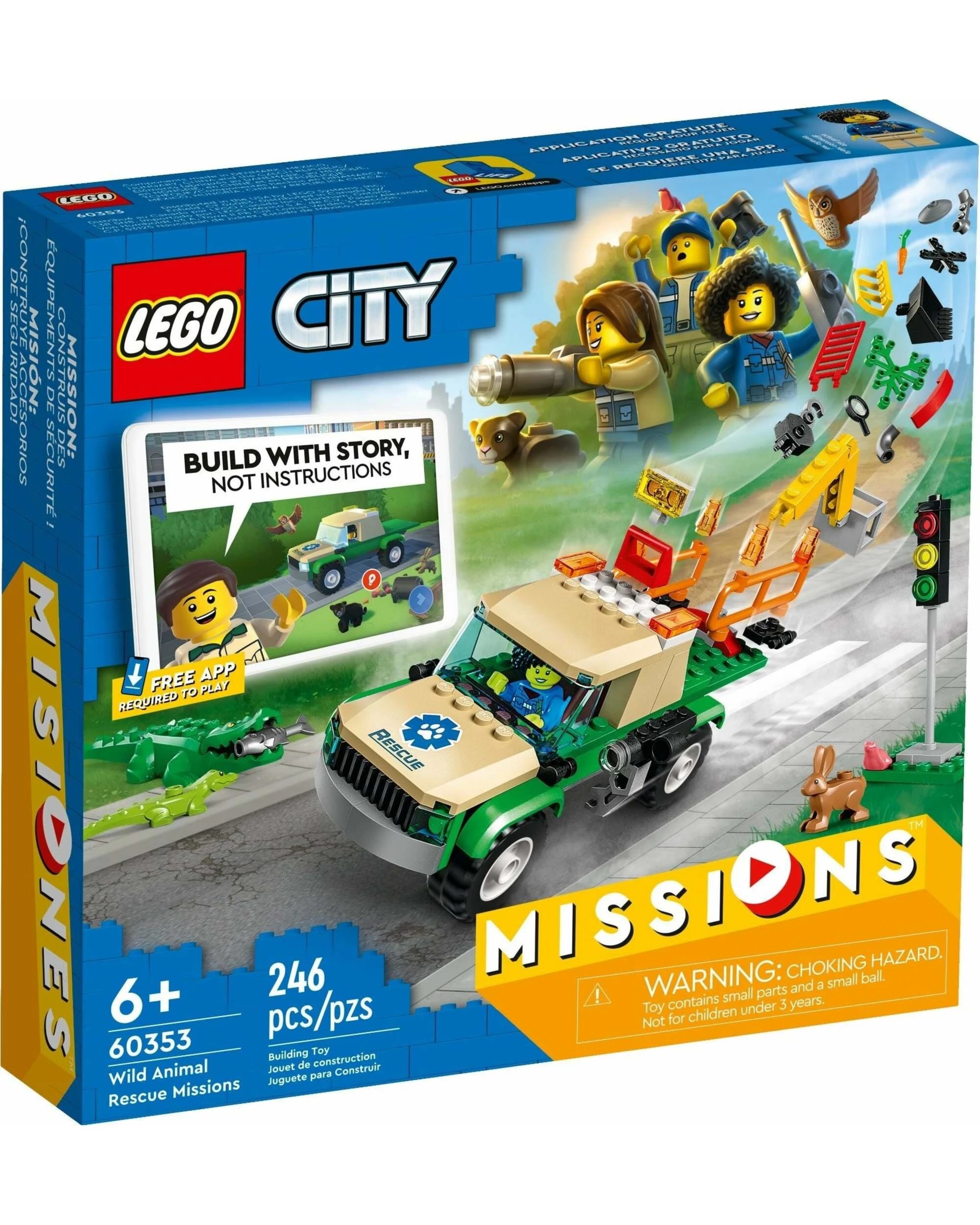 1 LEGO City 60353 Wild Animal Rescue Missions, 1 of 5